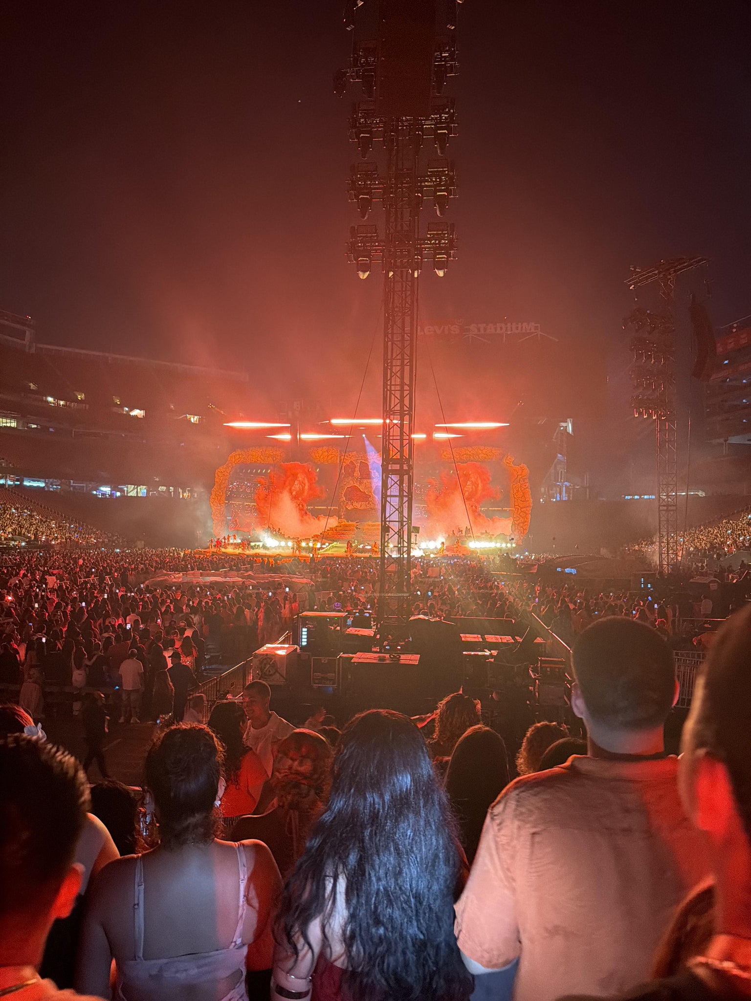 Real Fan View taken from Section 102 at Levi's Stadium by Crystal G