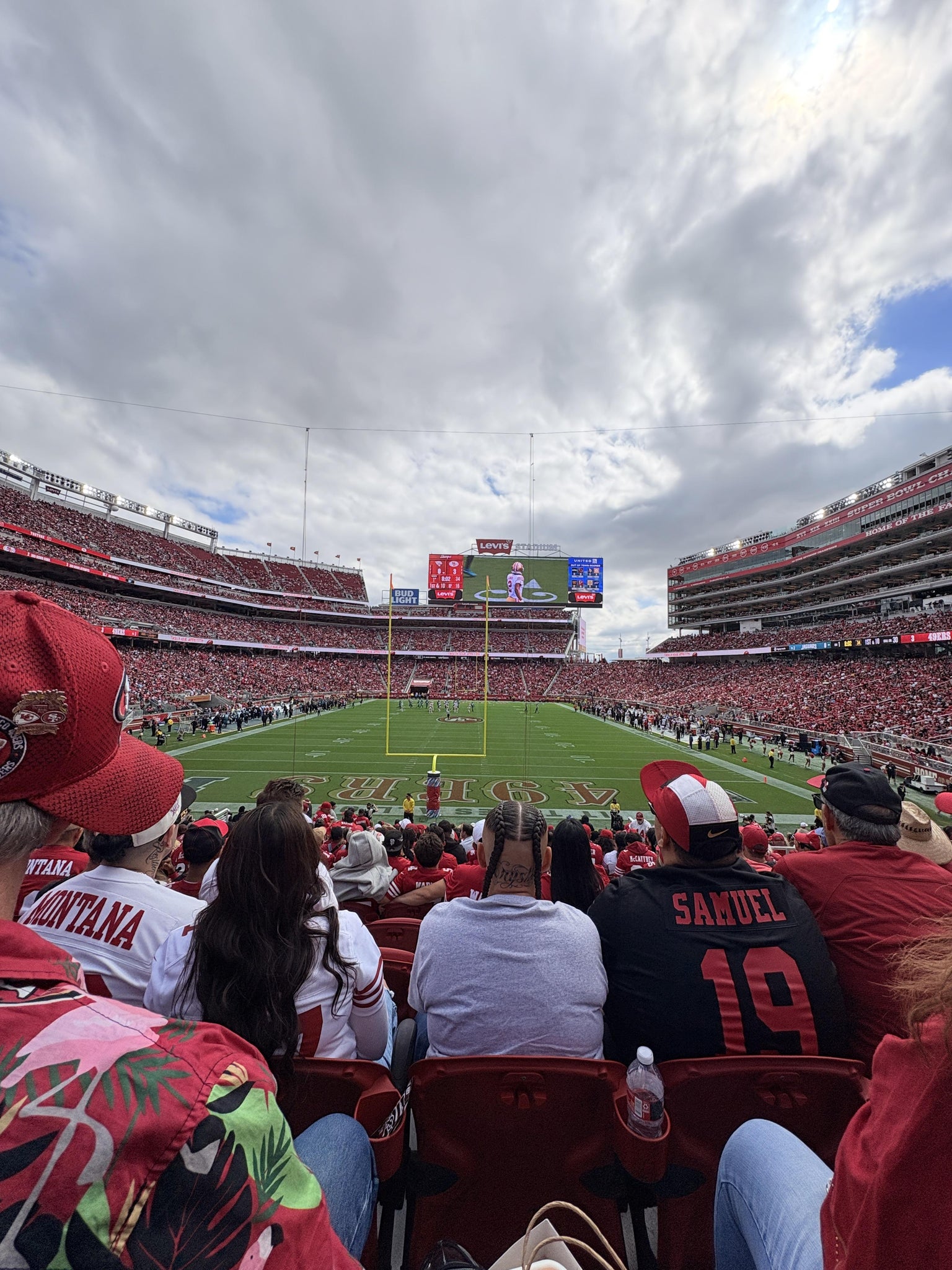 Real Fan View taken from Section 103 at Levi's Stadium by Rylan G