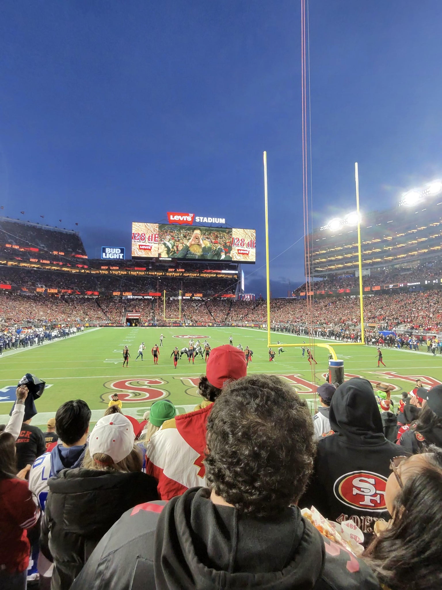 Real Fan View taken from Section 104 at Levi's Stadium by Jc M