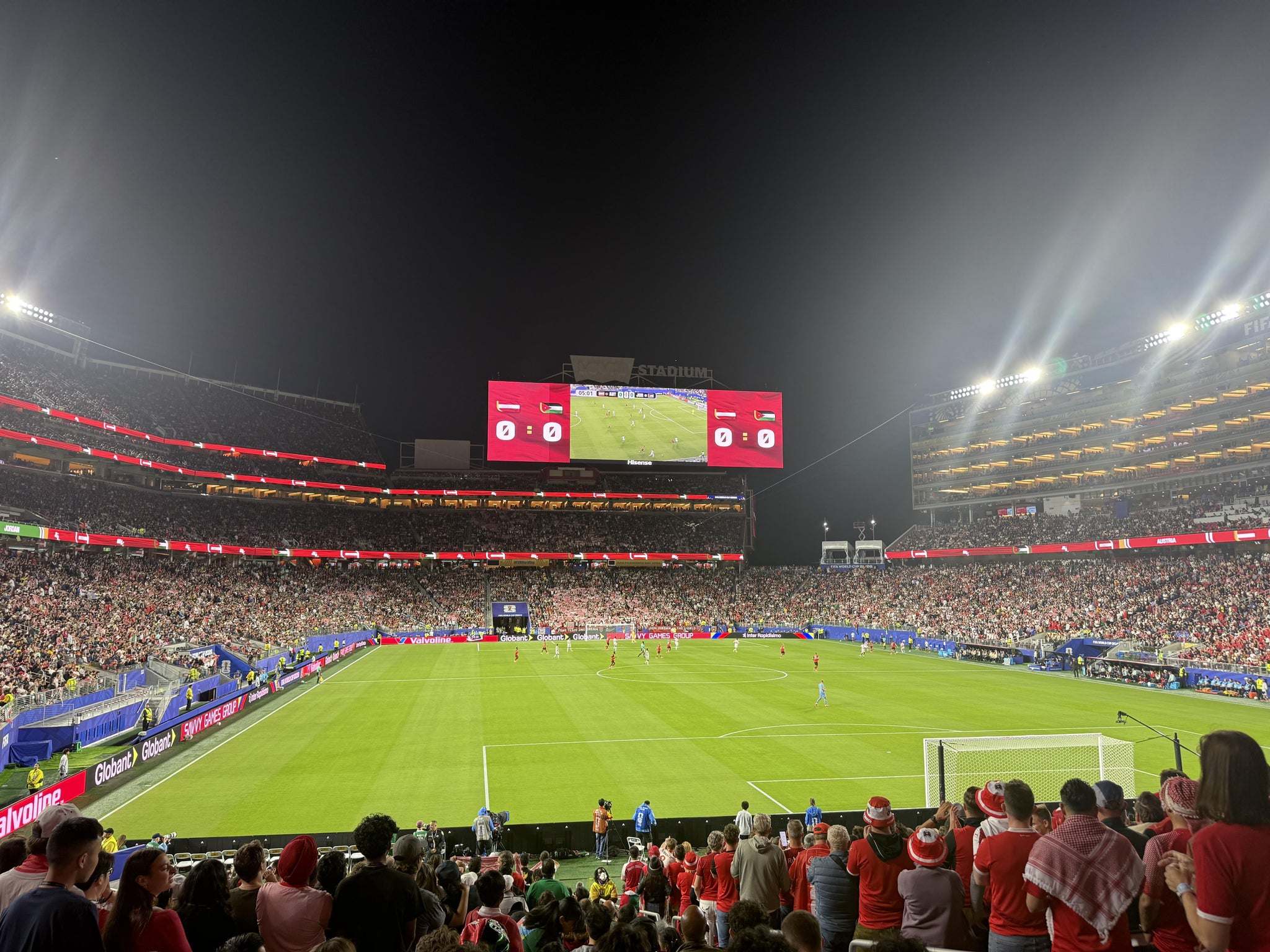 Real Fan View taken from Section 105 at Levi's Stadium by Sean B