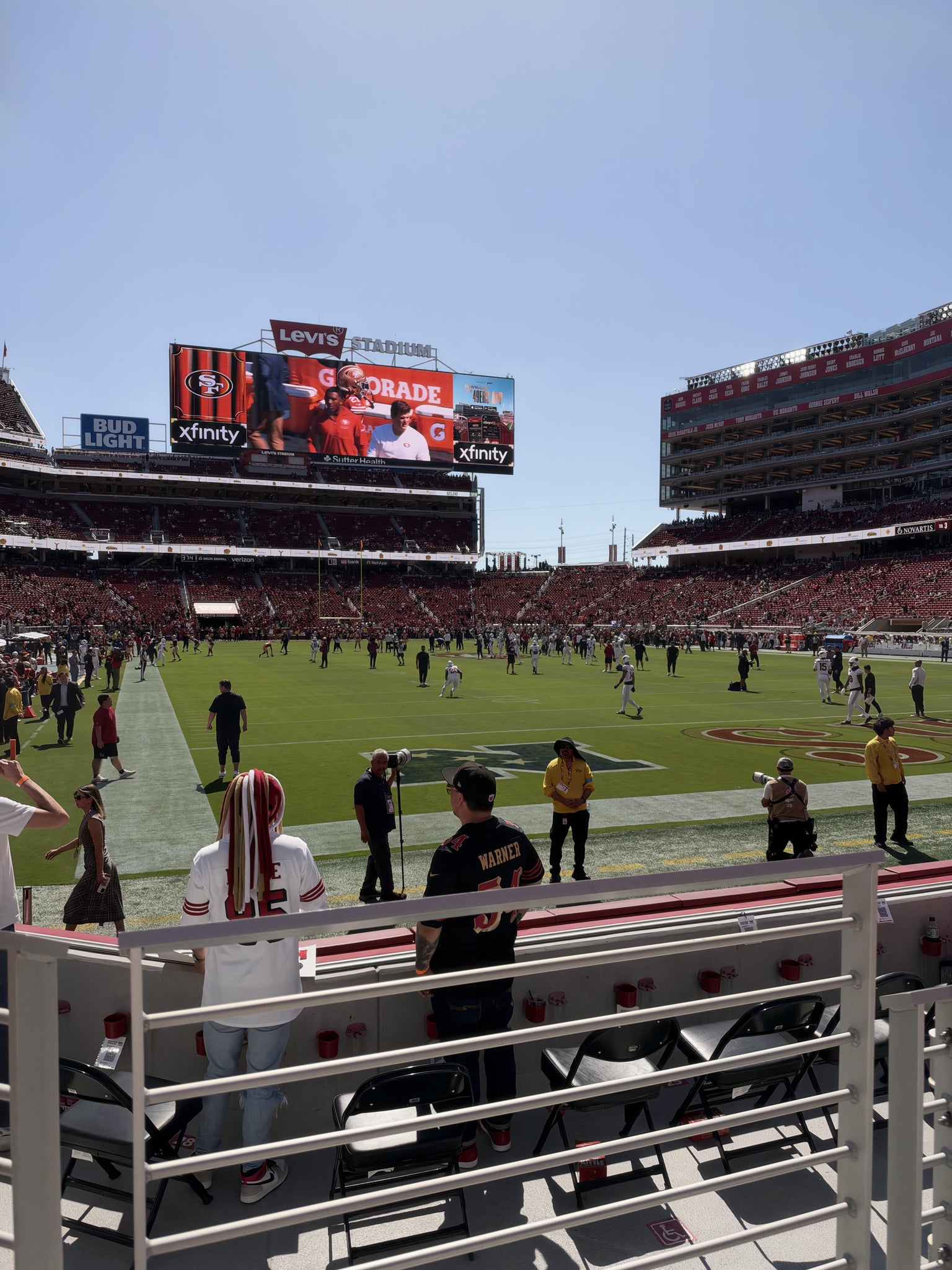 Real Fan View taken from Section 106 at Levi's Stadium by Scott S