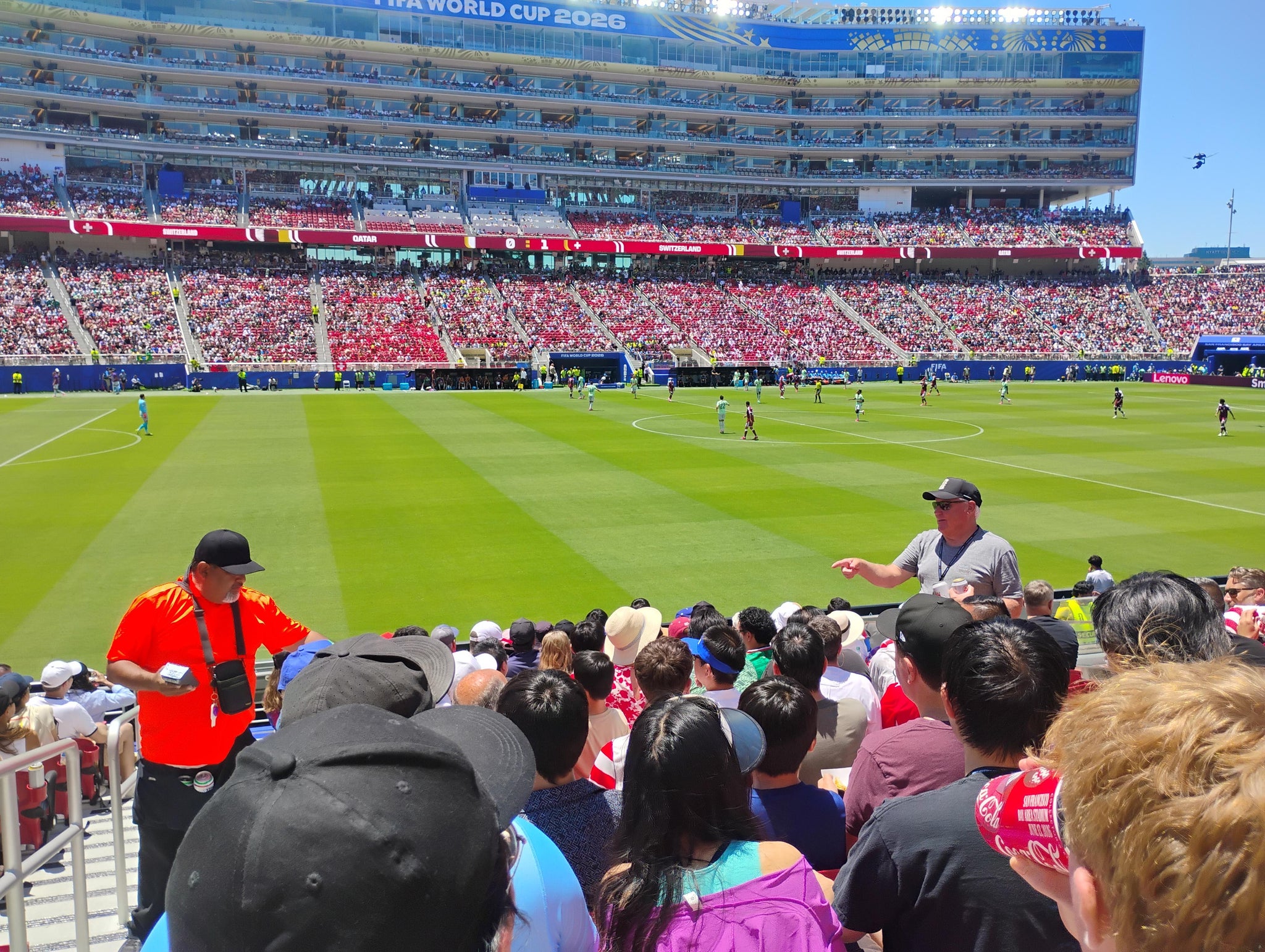 Real Fan View taken from Section 118 at Levi's Stadium by Christopher H