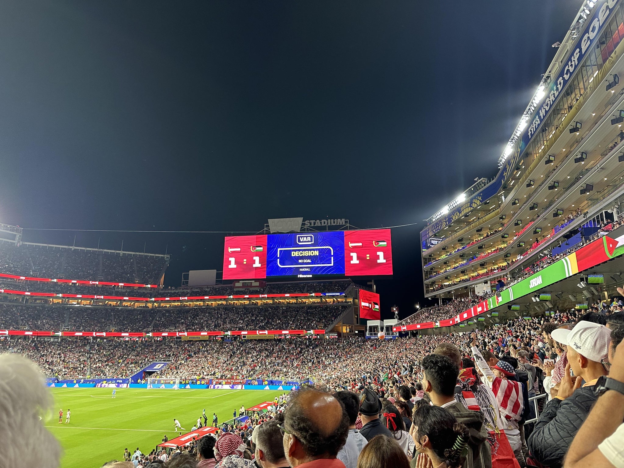Real Fan View taken from Section 143 at Levi's Stadium by Saman S