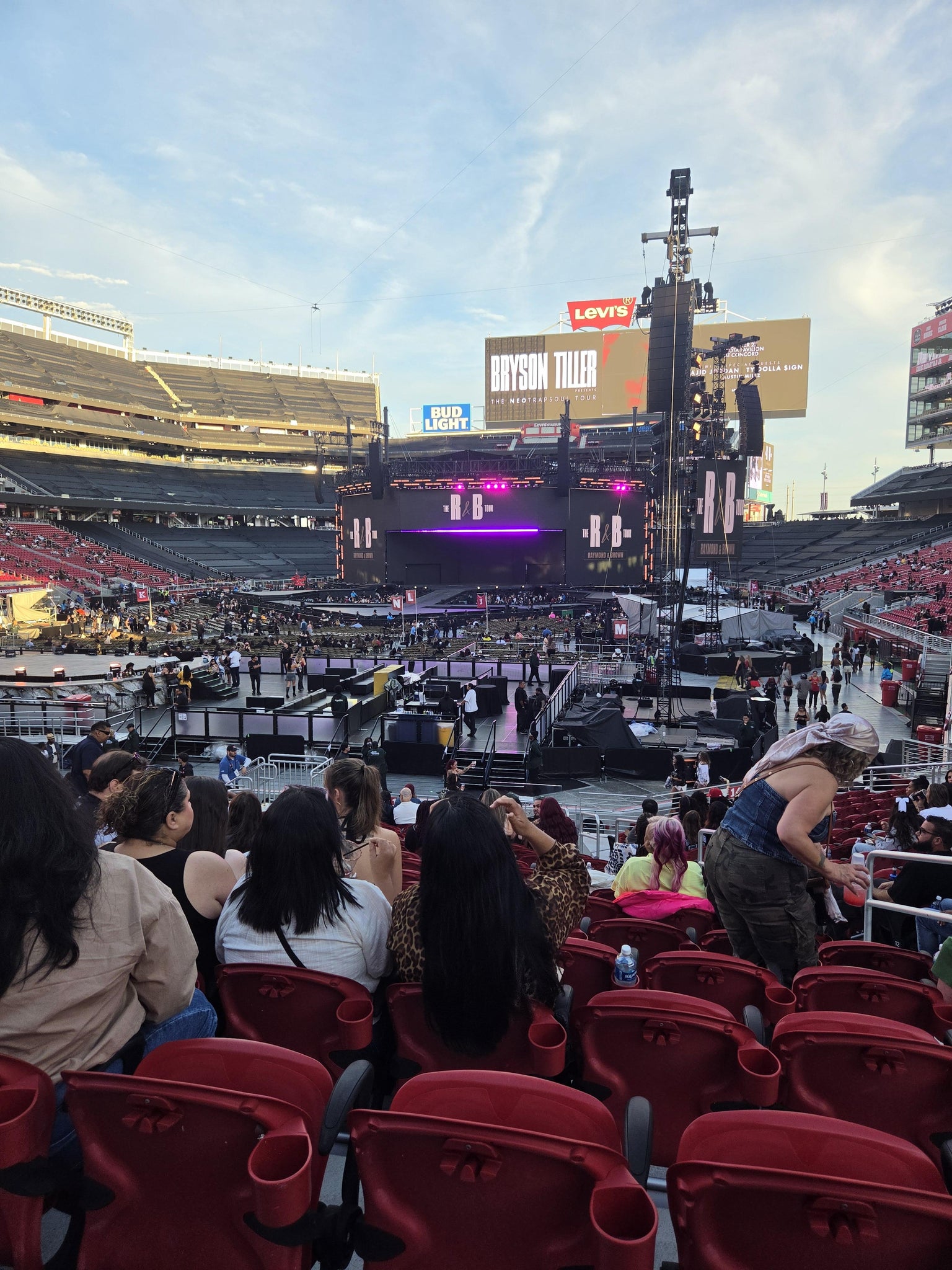 Real Fan View taken from Section 146 at Levi's Stadium by Veronica B
