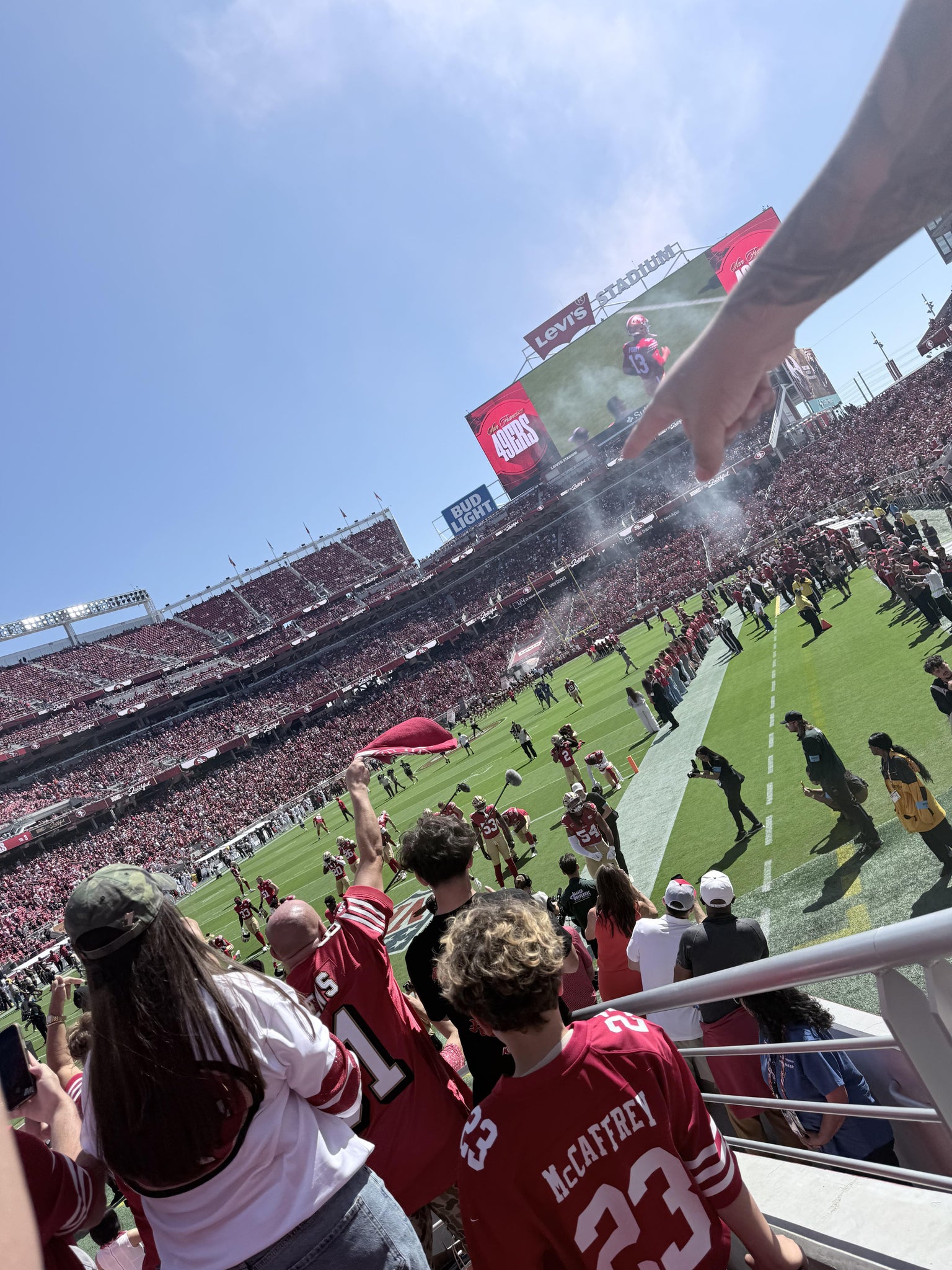 Real Fan View taken from Section 146 at Levi's Stadium by Cecilia R