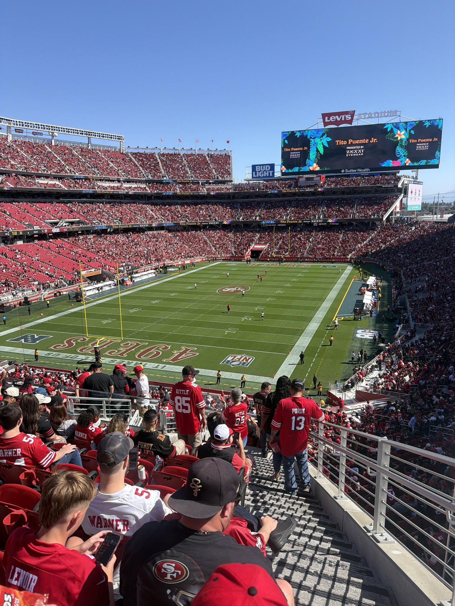 Real Fan View taken from Section 201 at Levi's Stadium by Abigail C