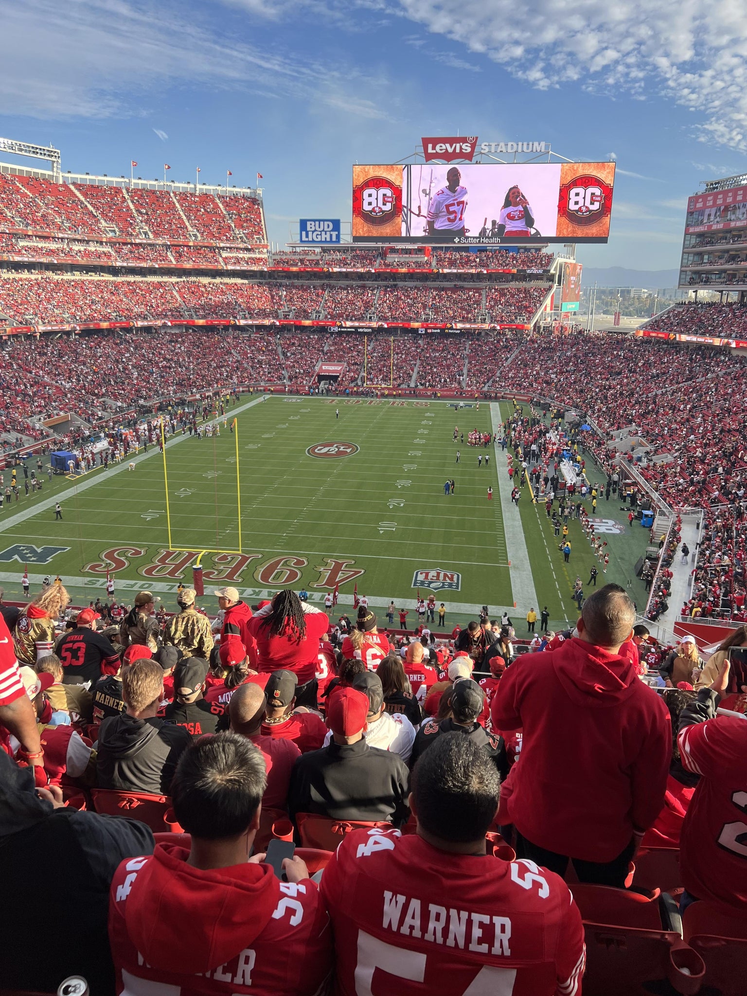 Real Fan View taken from Section 202 at Levi's Stadium by Thomas R