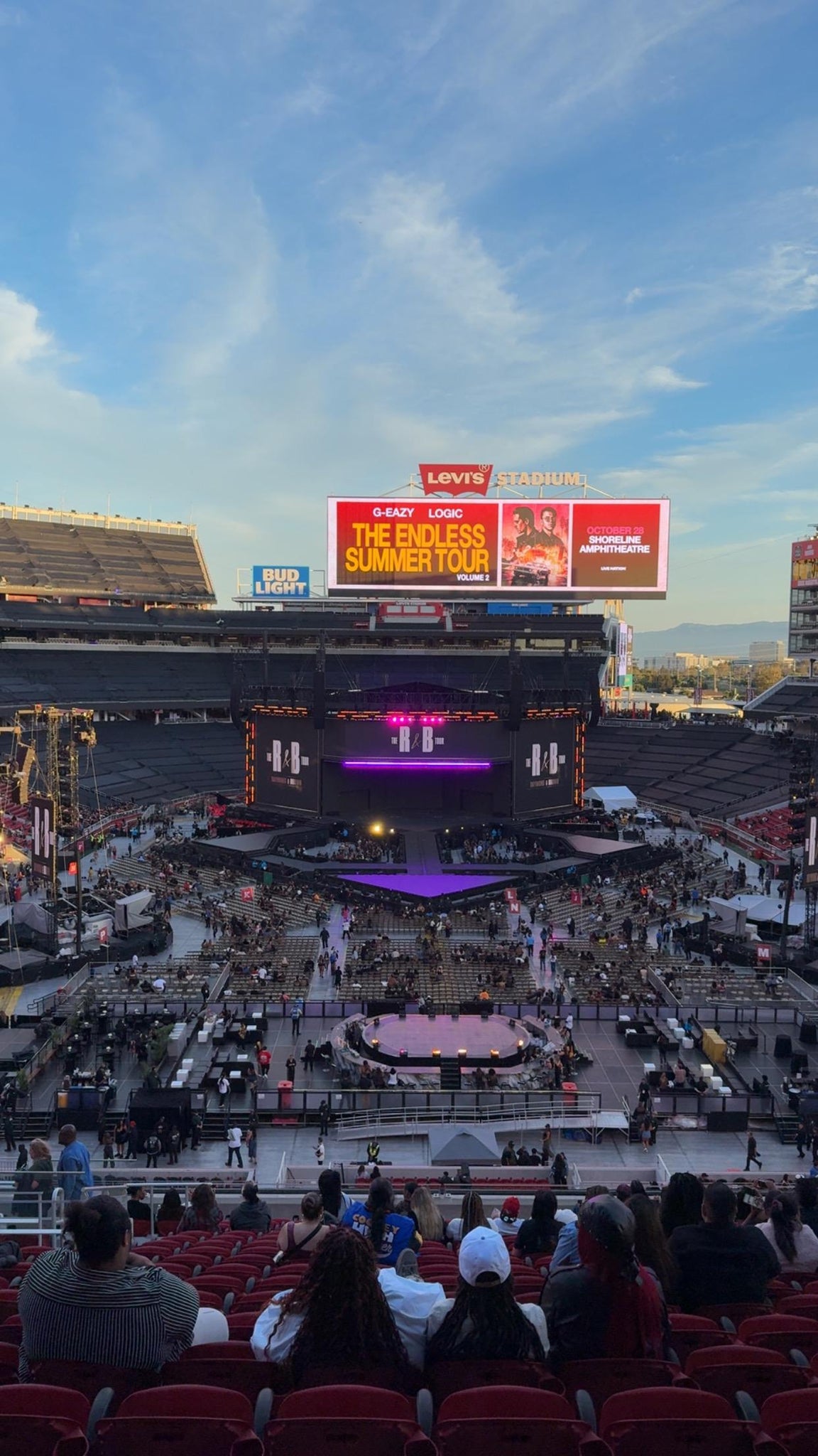 Real Fan View taken from Section 203 at Levi's Stadium by Stephanie M