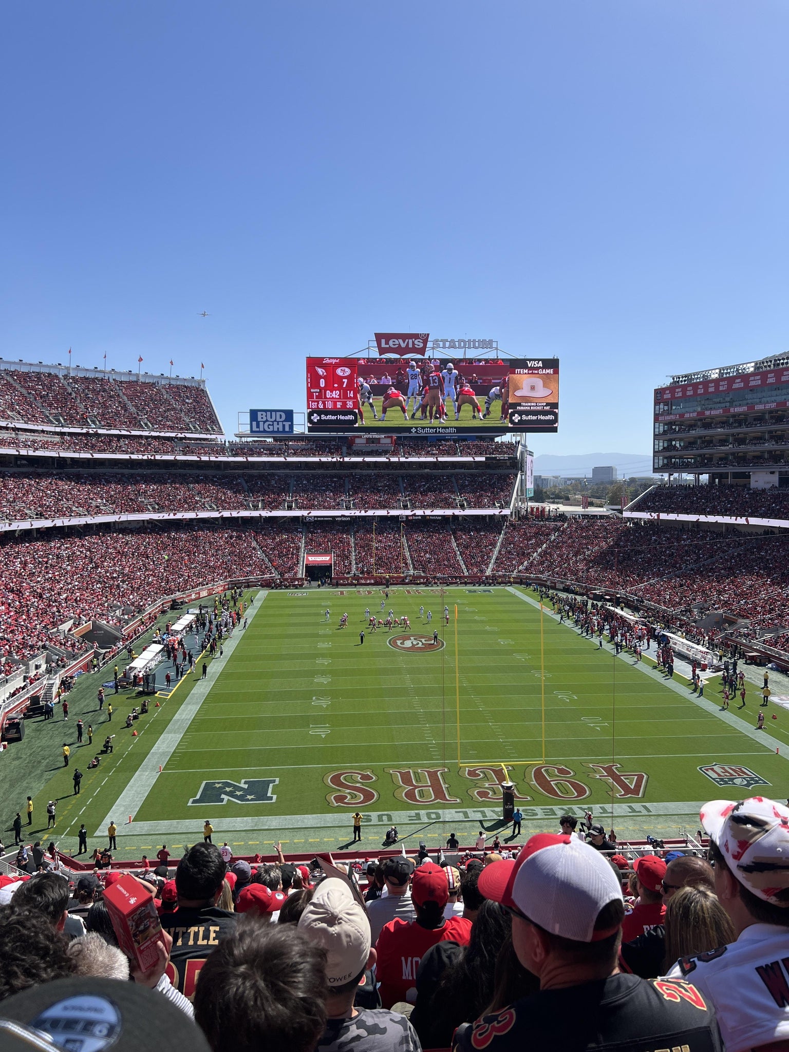 Real Fan View taken from Section 204 at Levi's Stadium by Jorge G