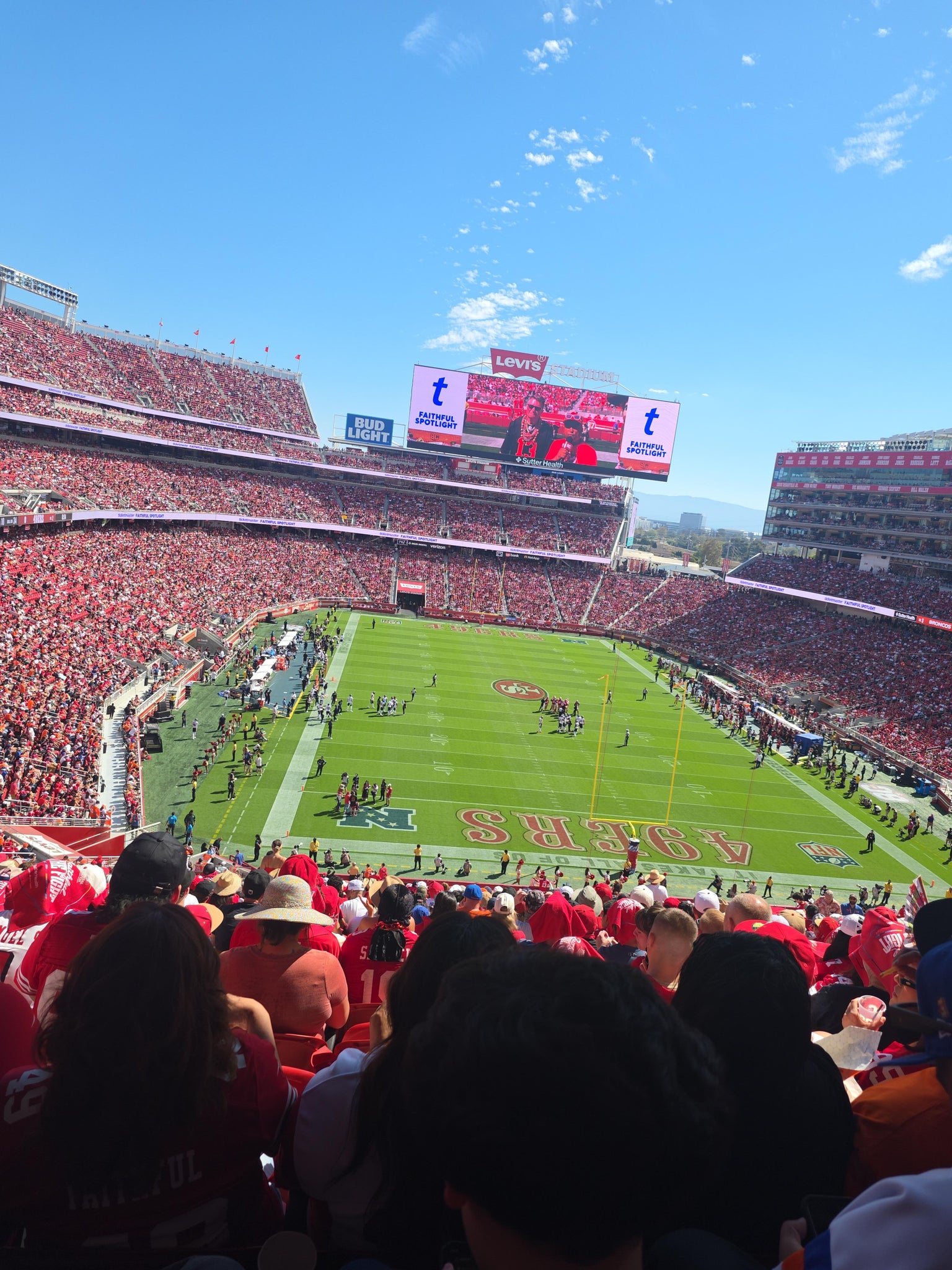Real Fan View taken from Section 204 at Levi's Stadium by Anonymous User