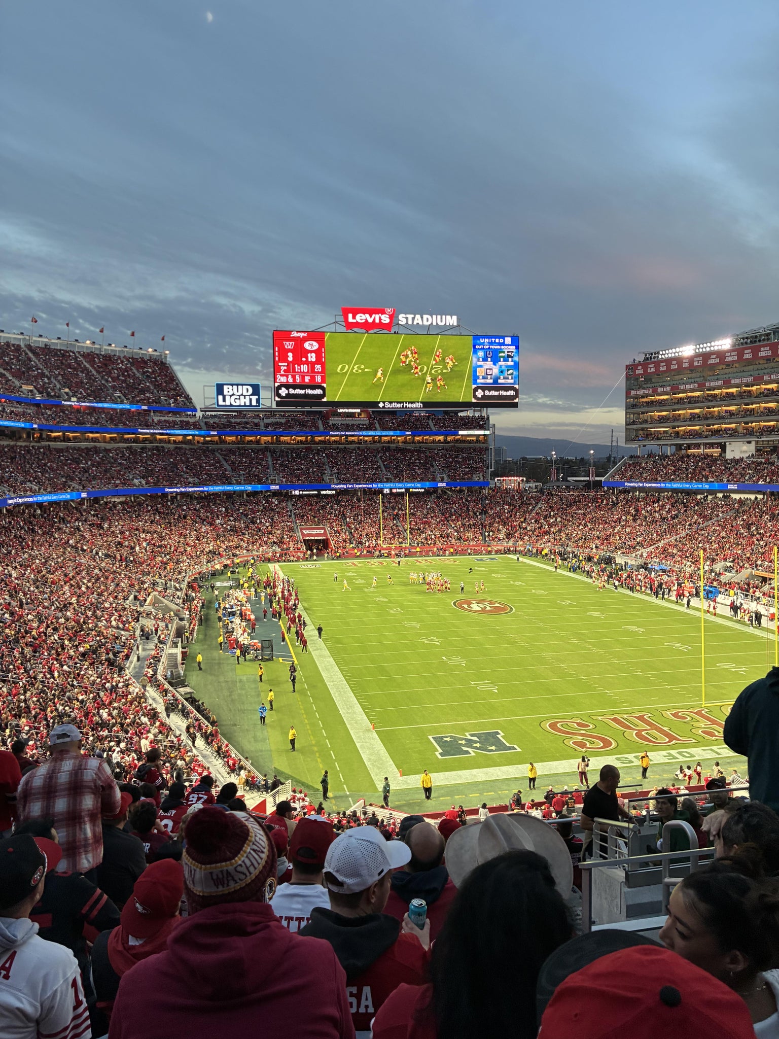 Real Fan View taken from Section 206 at Levi's Stadium by Jose R