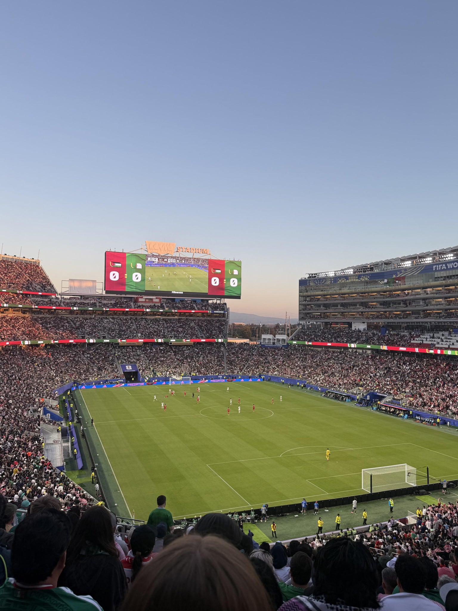 Real Fan View taken from Section 206 at Levi's Stadium by Halima W