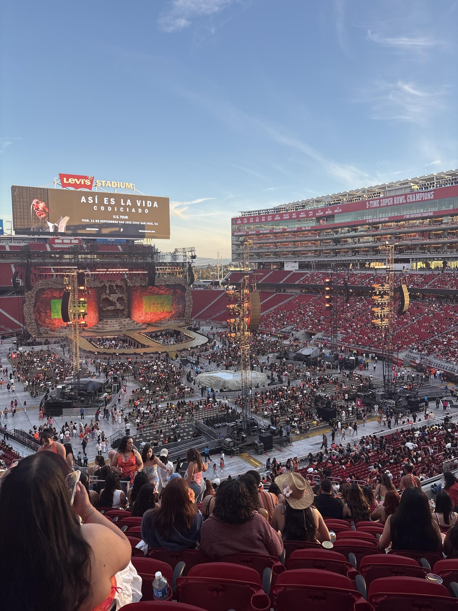 Real Fan View taken from Section 206 at Levi's Stadium by Jacob R