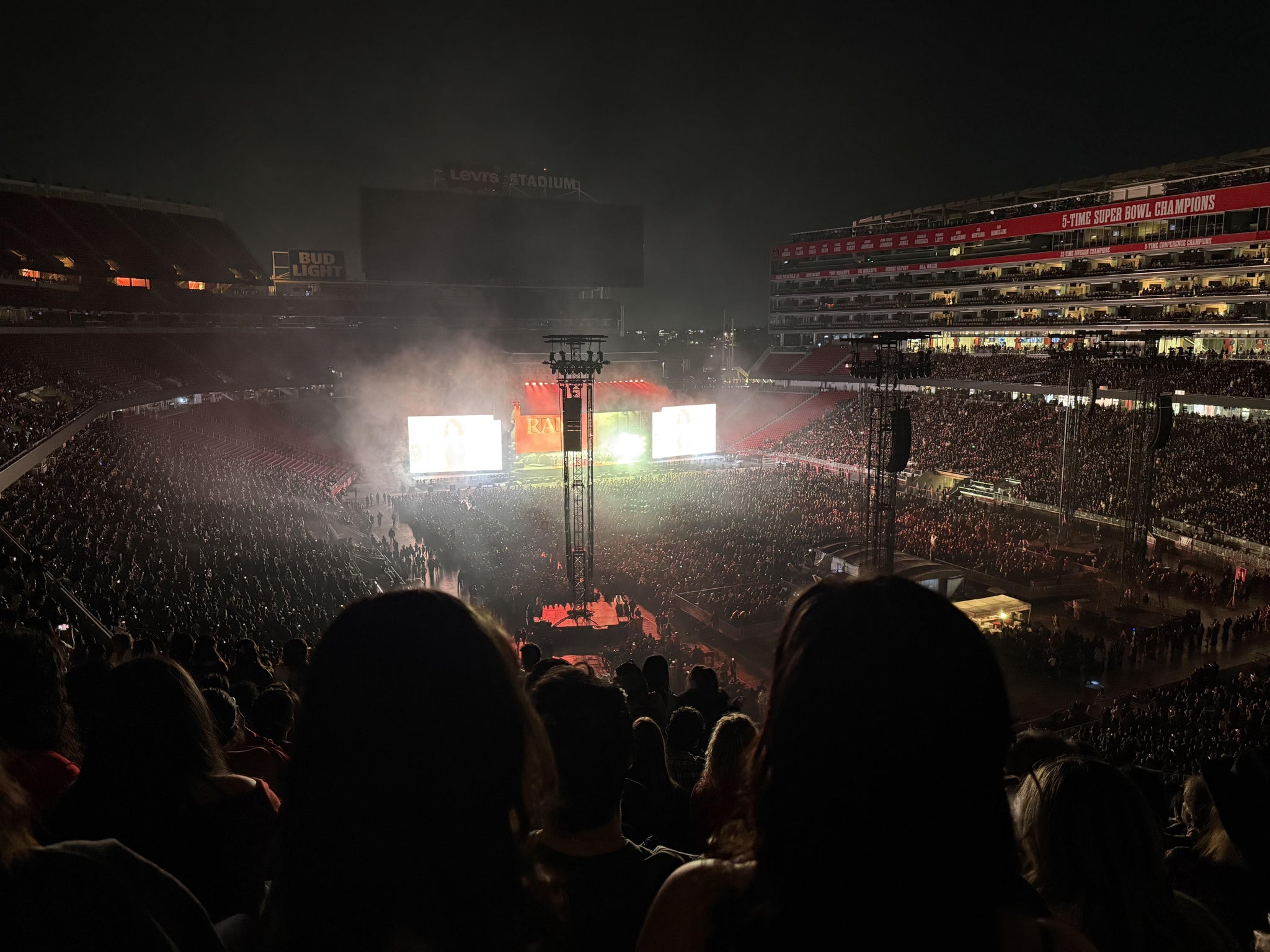 Real Fan View taken from Section 207 at Levi's Stadium by Alexandra C