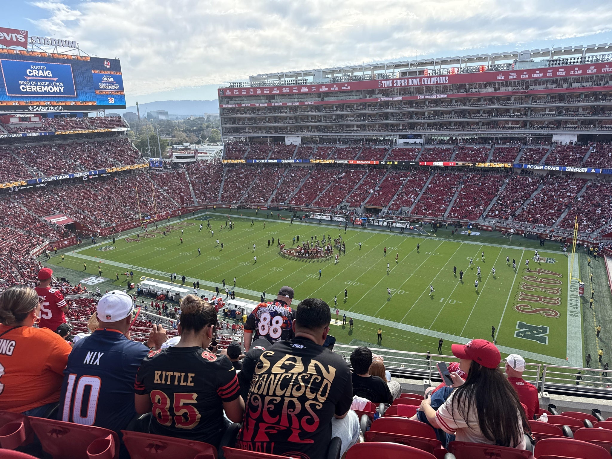 Real Fan View taken from Section 311 at Levi's Stadium by Allison C