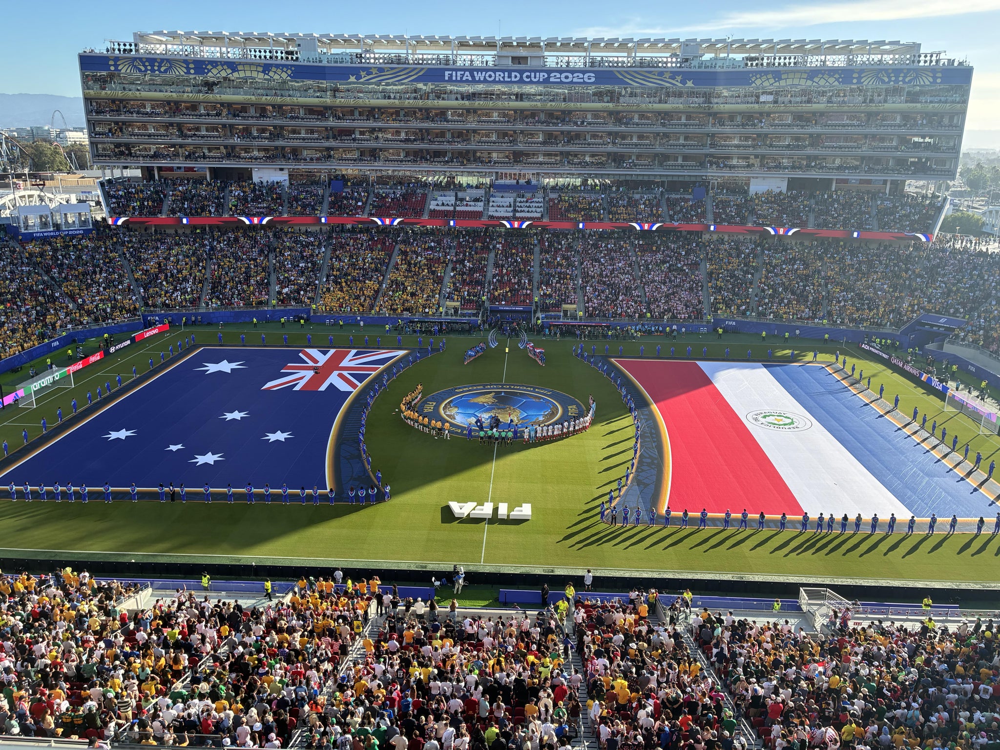 Real Fan View taken from Section 314 at Levi's Stadium by Barbara T