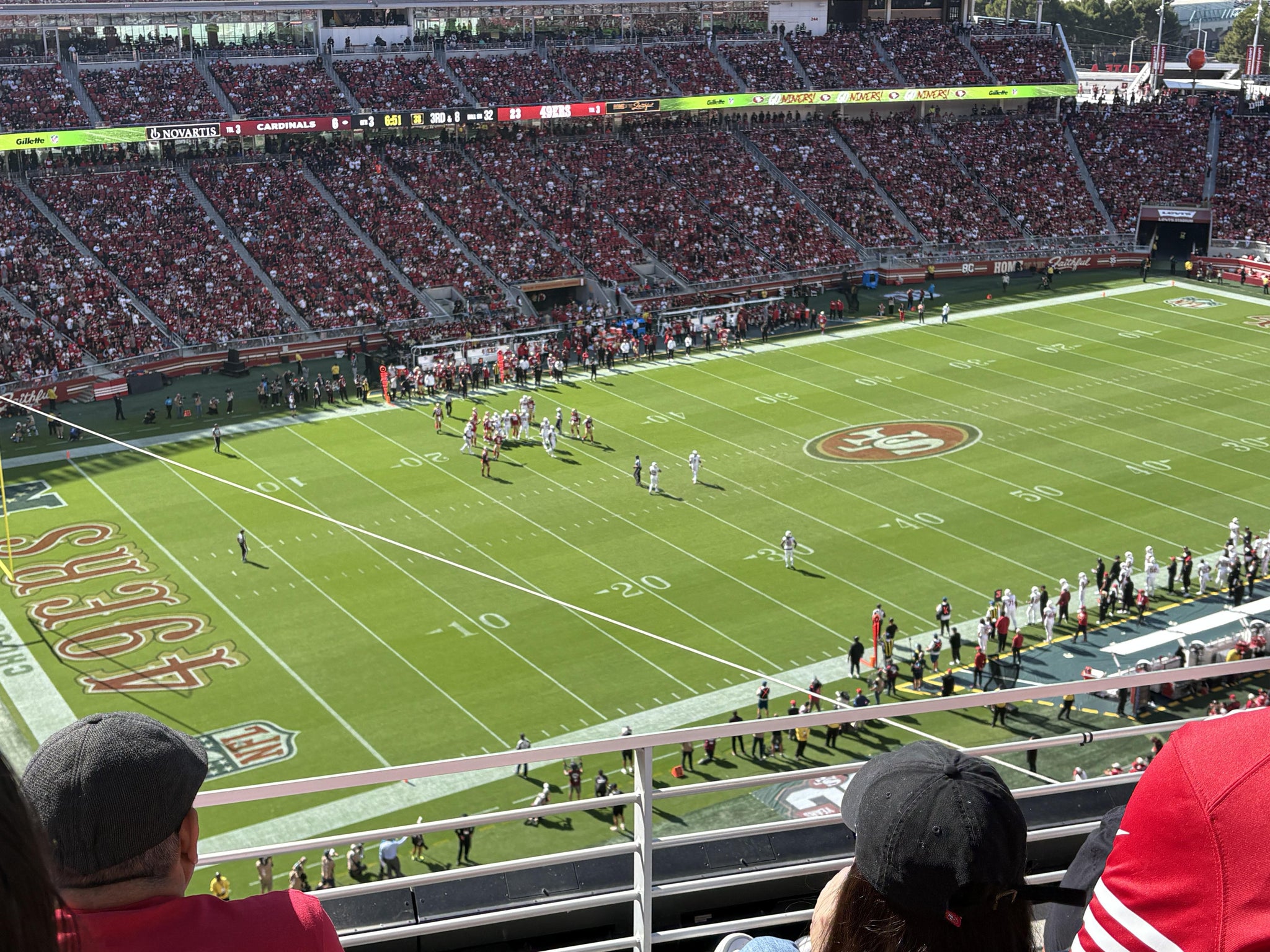 Real Fan View taken from Section 319 at Levi's Stadium by Tanya G