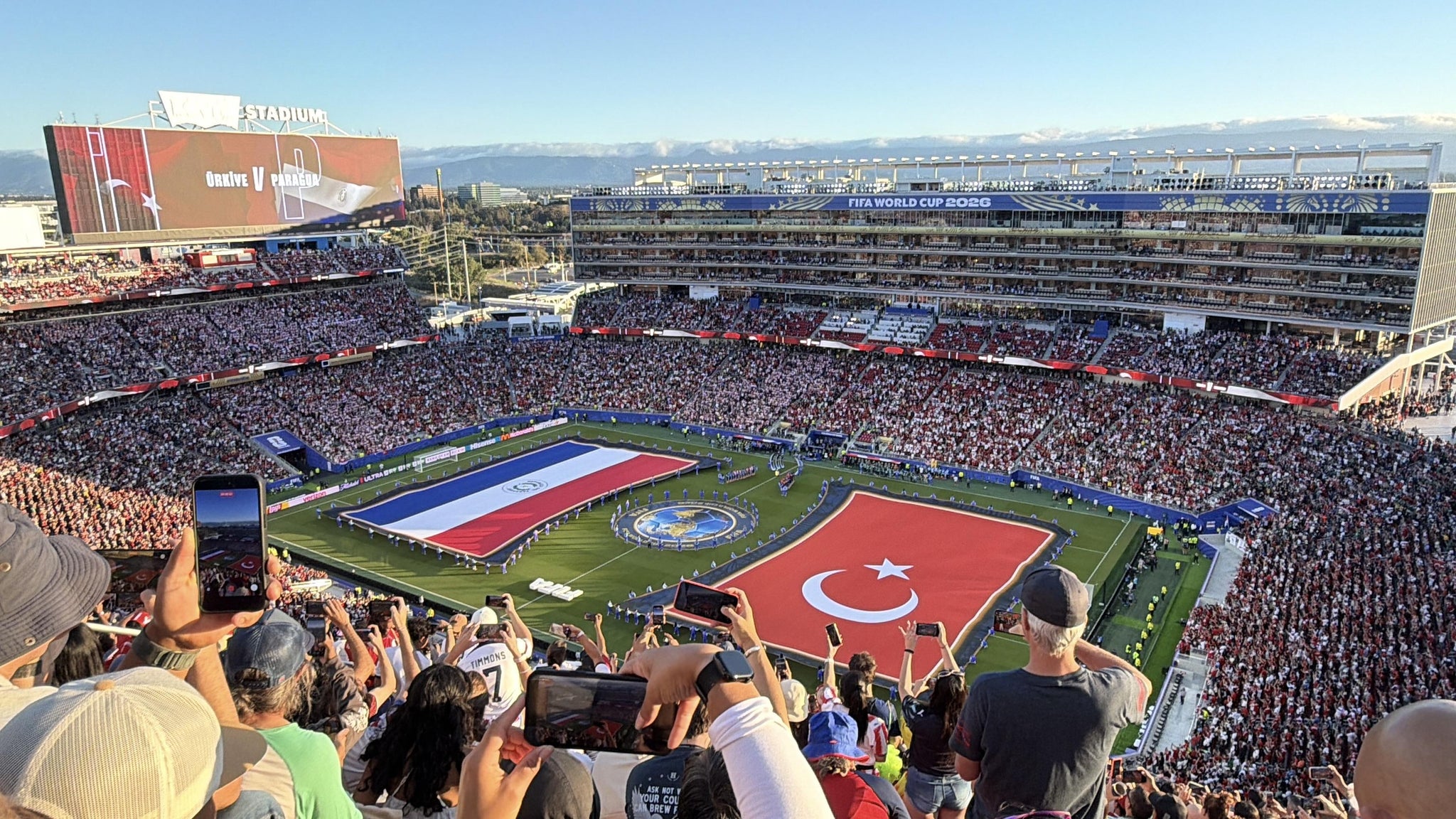 Real Fan View taken from Section 406 at Levi's Stadium by Meredith W