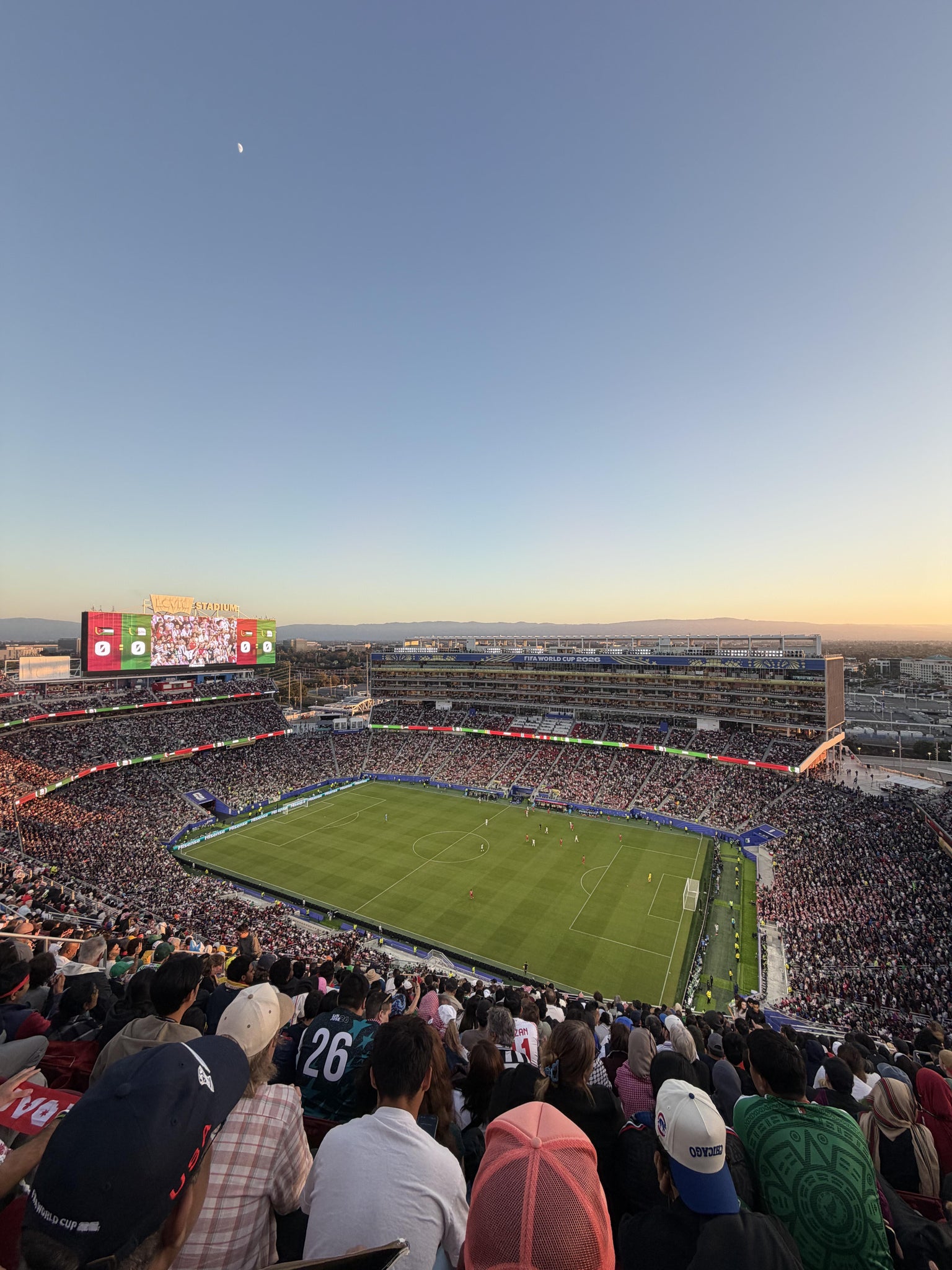 Real Fan View taken from Section 407 at Levi's Stadium by Eric R