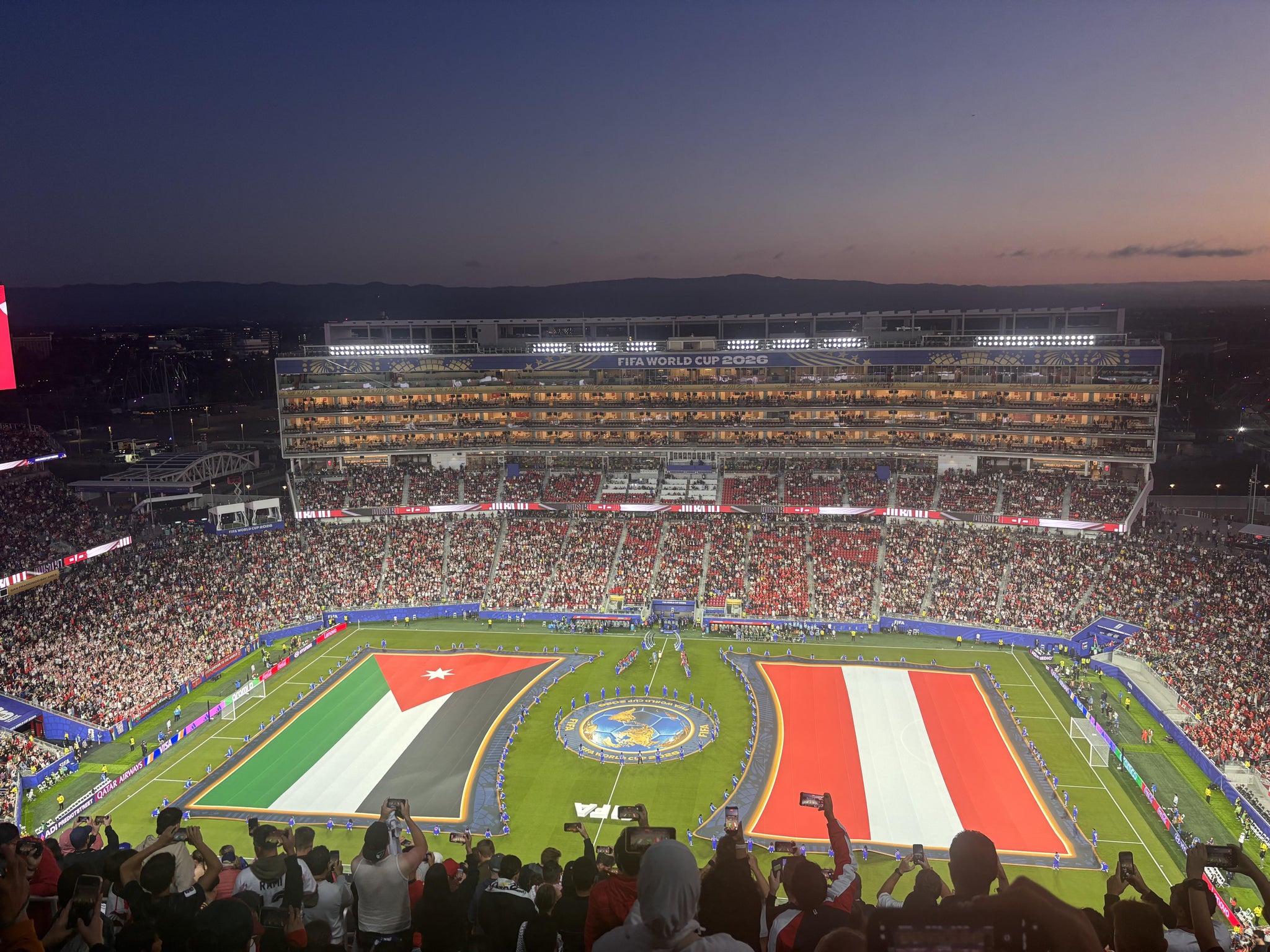 Real Fan View taken from Section 410 at Levi's Stadium by Flora W