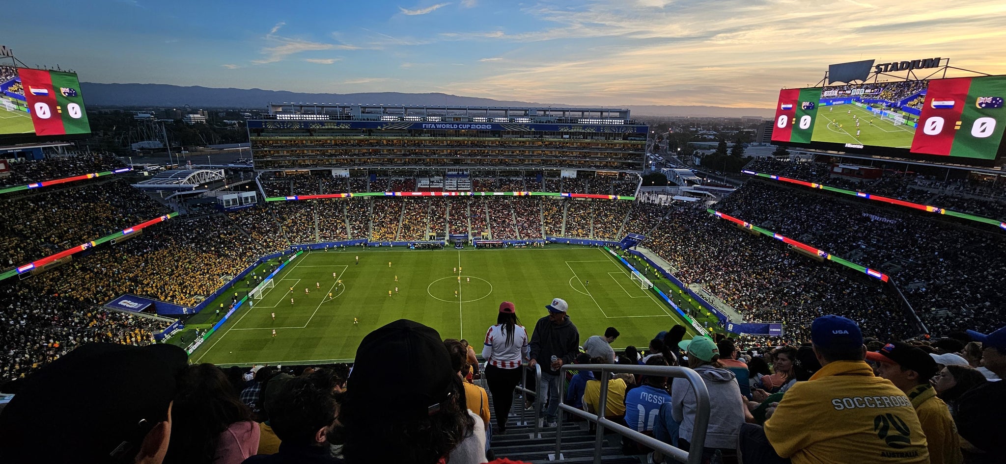 Real Fan View taken from Section 412 at Levi's Stadium by Miguel S