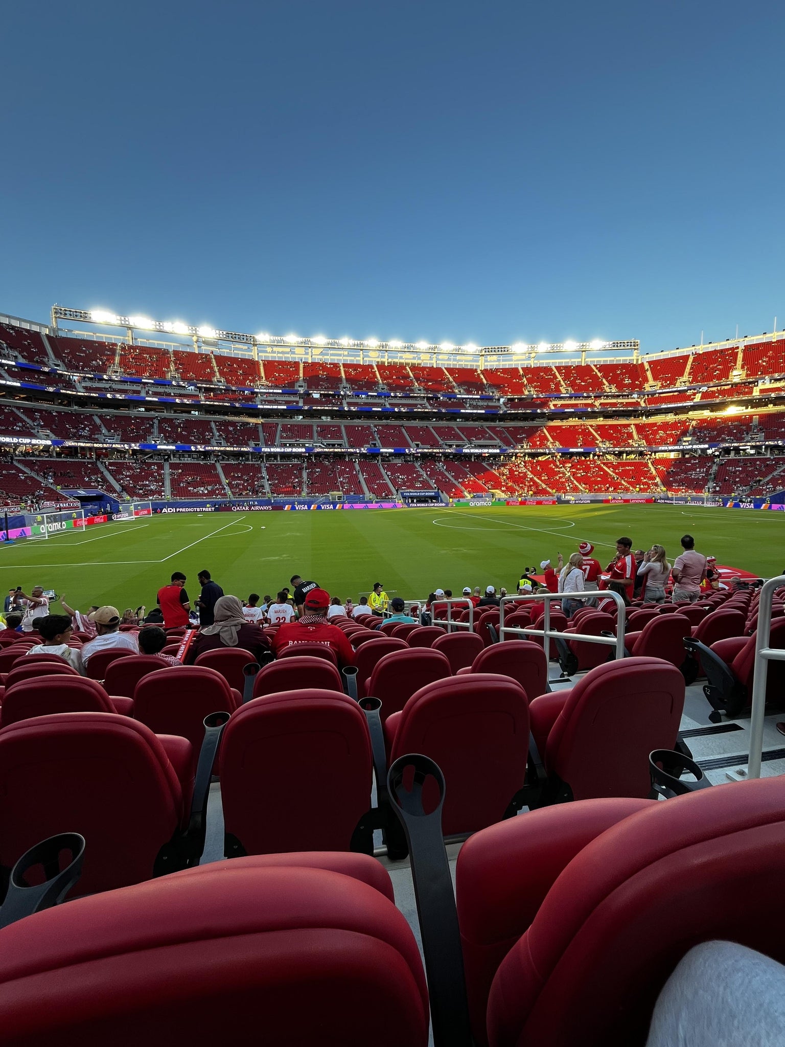 Real Fan View taken from Section C 141 at Levi's Stadium by Alexis M
