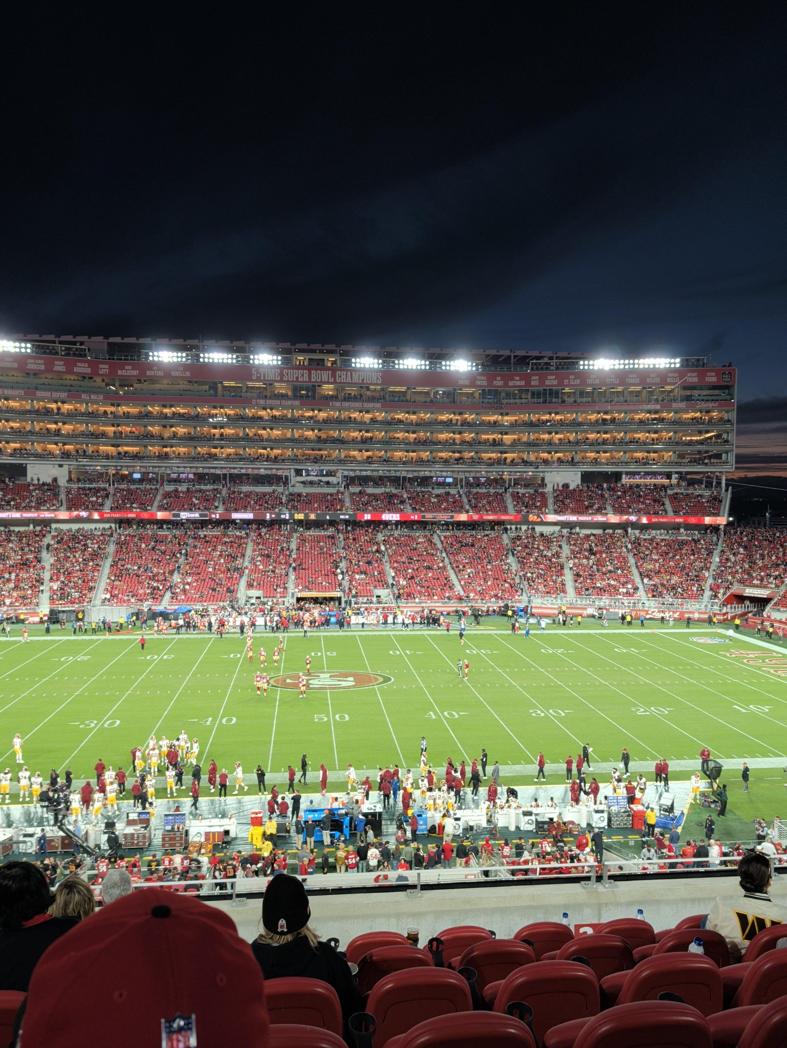 Real Fan View taken from Section C 216 at Levi's Stadium by Jason D