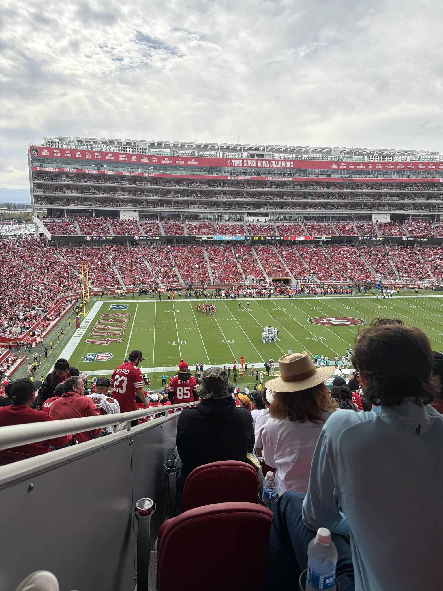 Real Fan View taken from Section C 220 at Levi's Stadium by Marilaura M