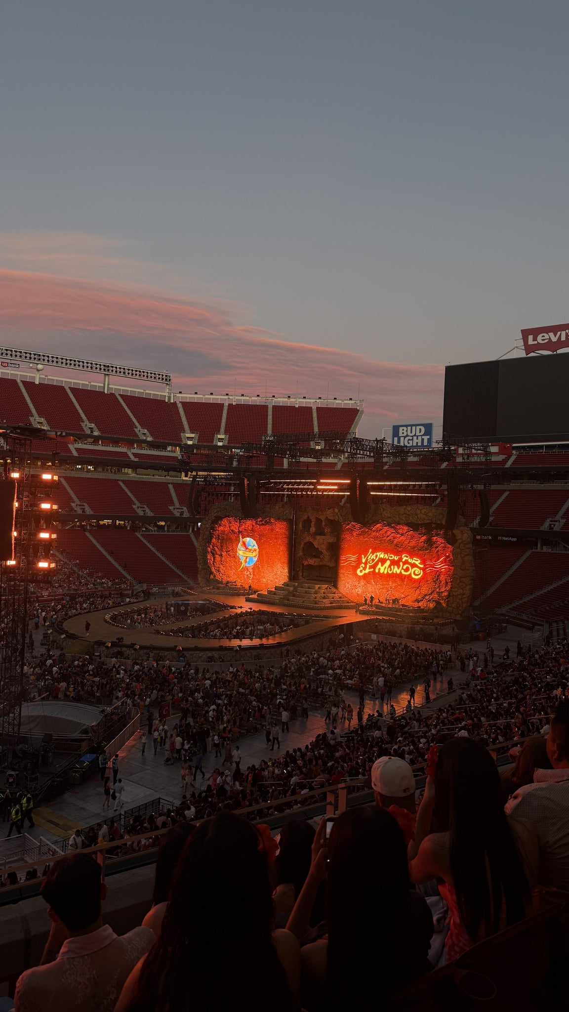 Real Fan View taken from Section P 244 at Levi's Stadium by Valeria O