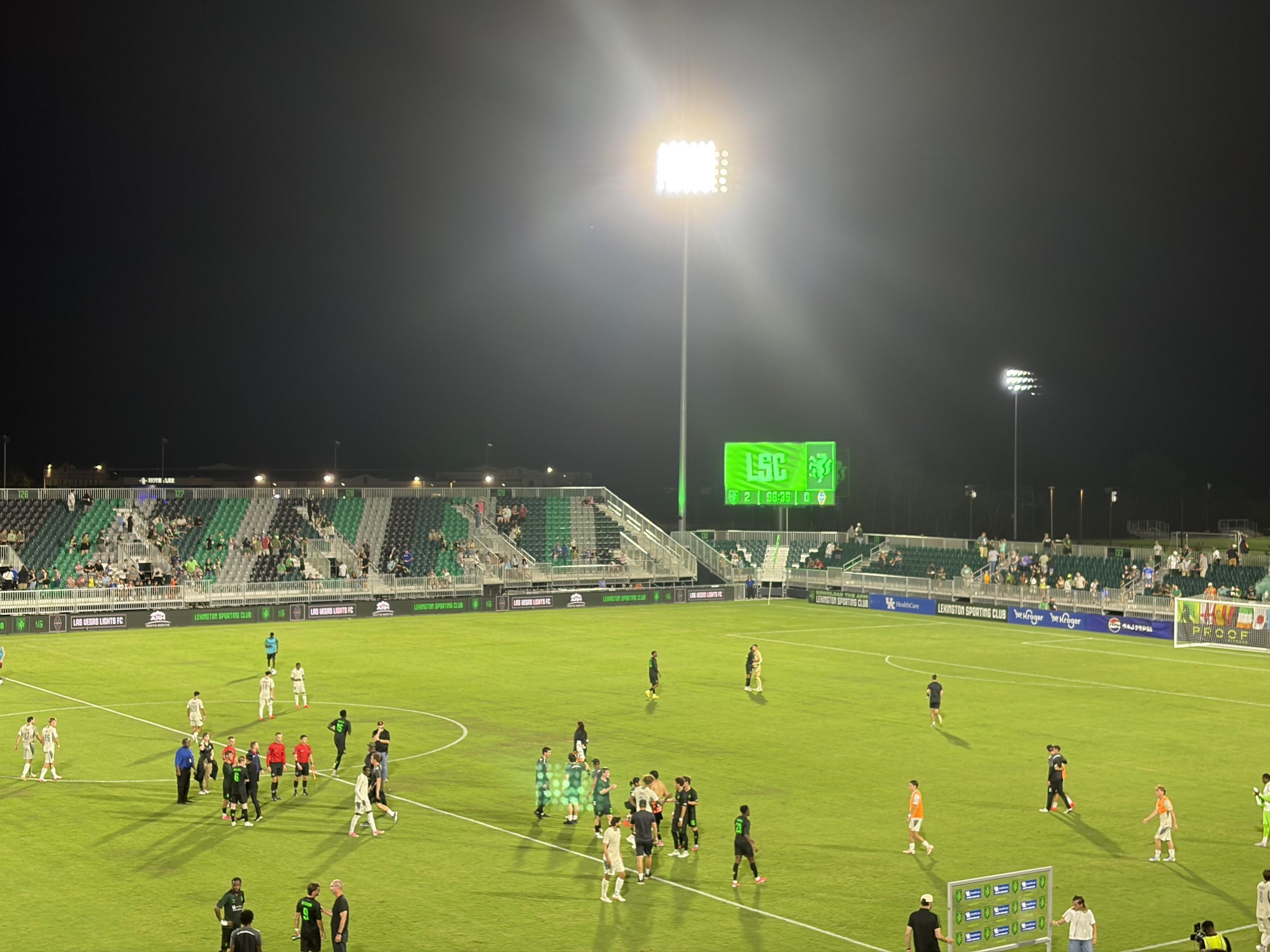 Real Fan View taken from Section 107 at Lexington Sporting Club Stadium by Charmayne C