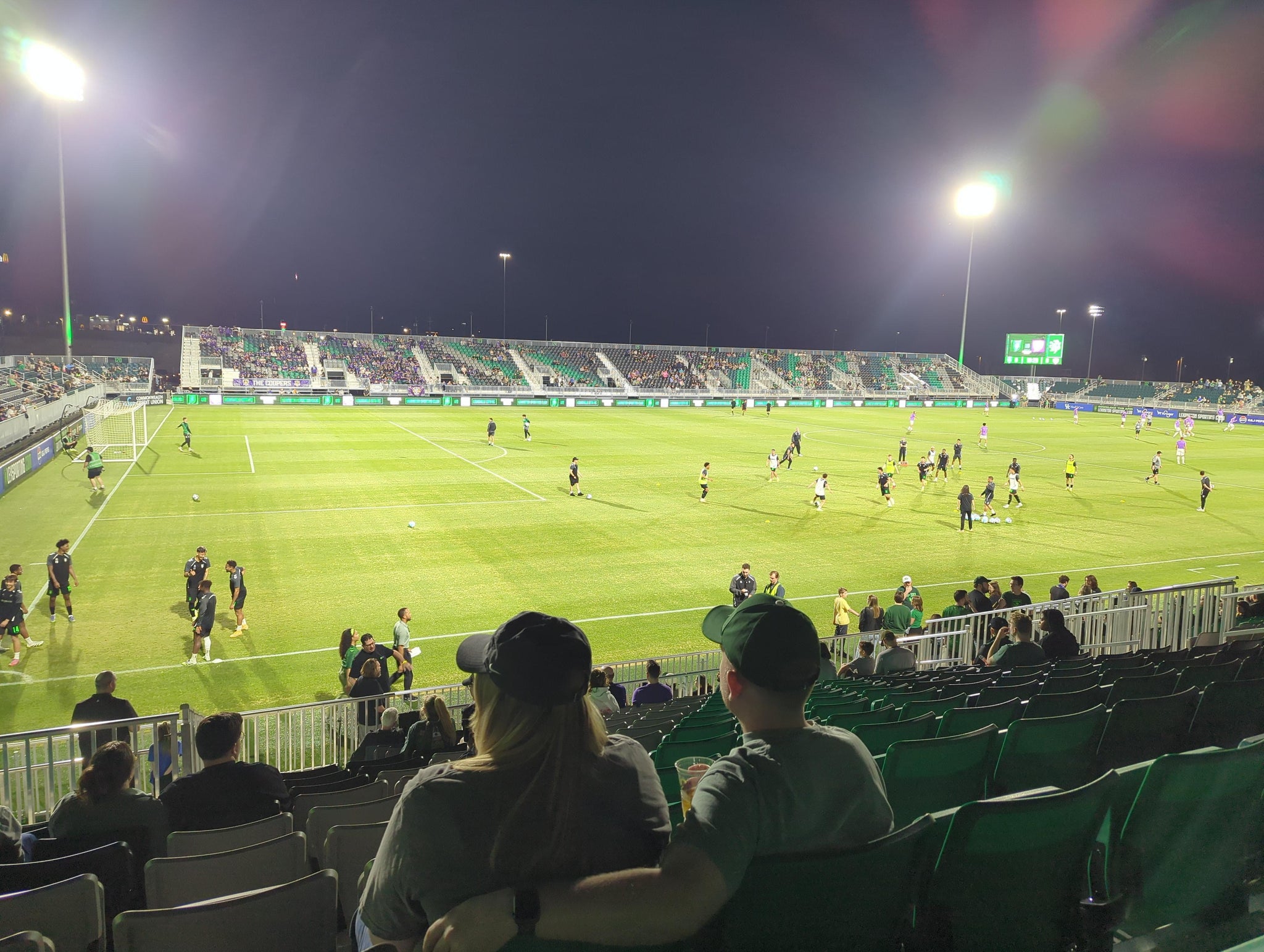 Vue réelle des fans prise de la Section 109 au site Lexington Sporting Club Stadium par Erika C