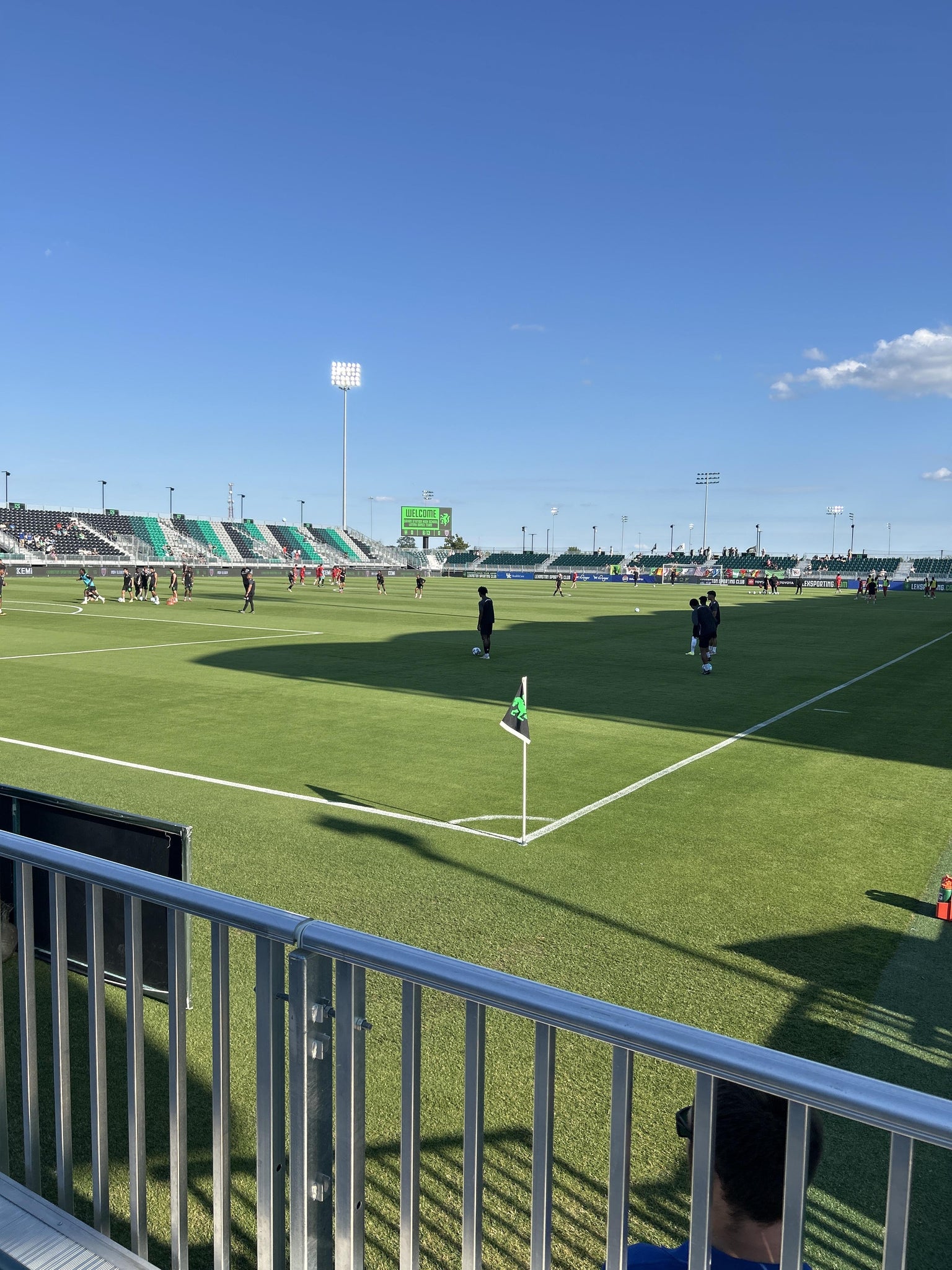 Real Fan View taken from Section 111 at Lexington Sporting Club Stadium by Sandy A