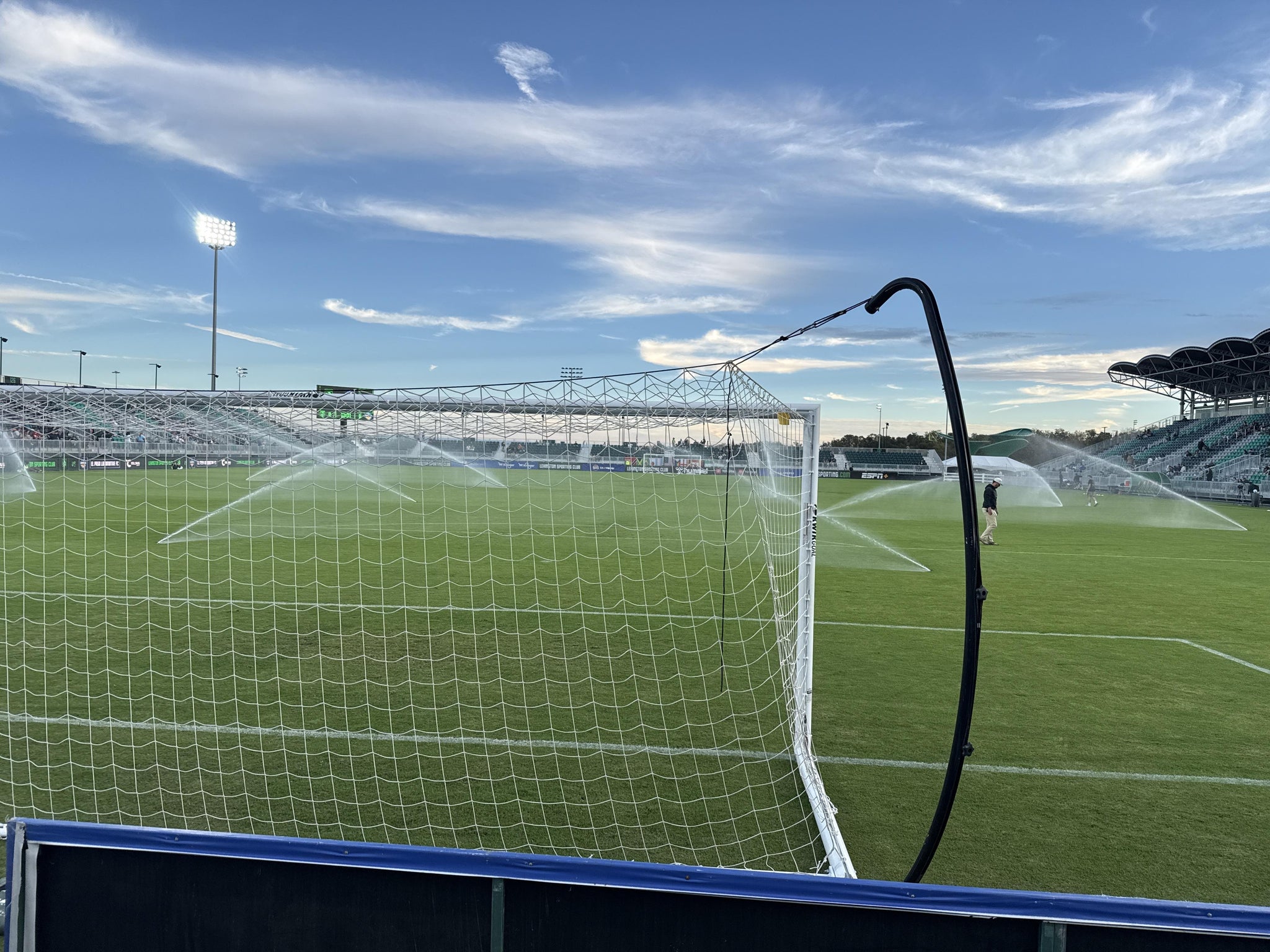 Real Fan View taken from Section 115 at Lexington Sporting Club Stadium by David B