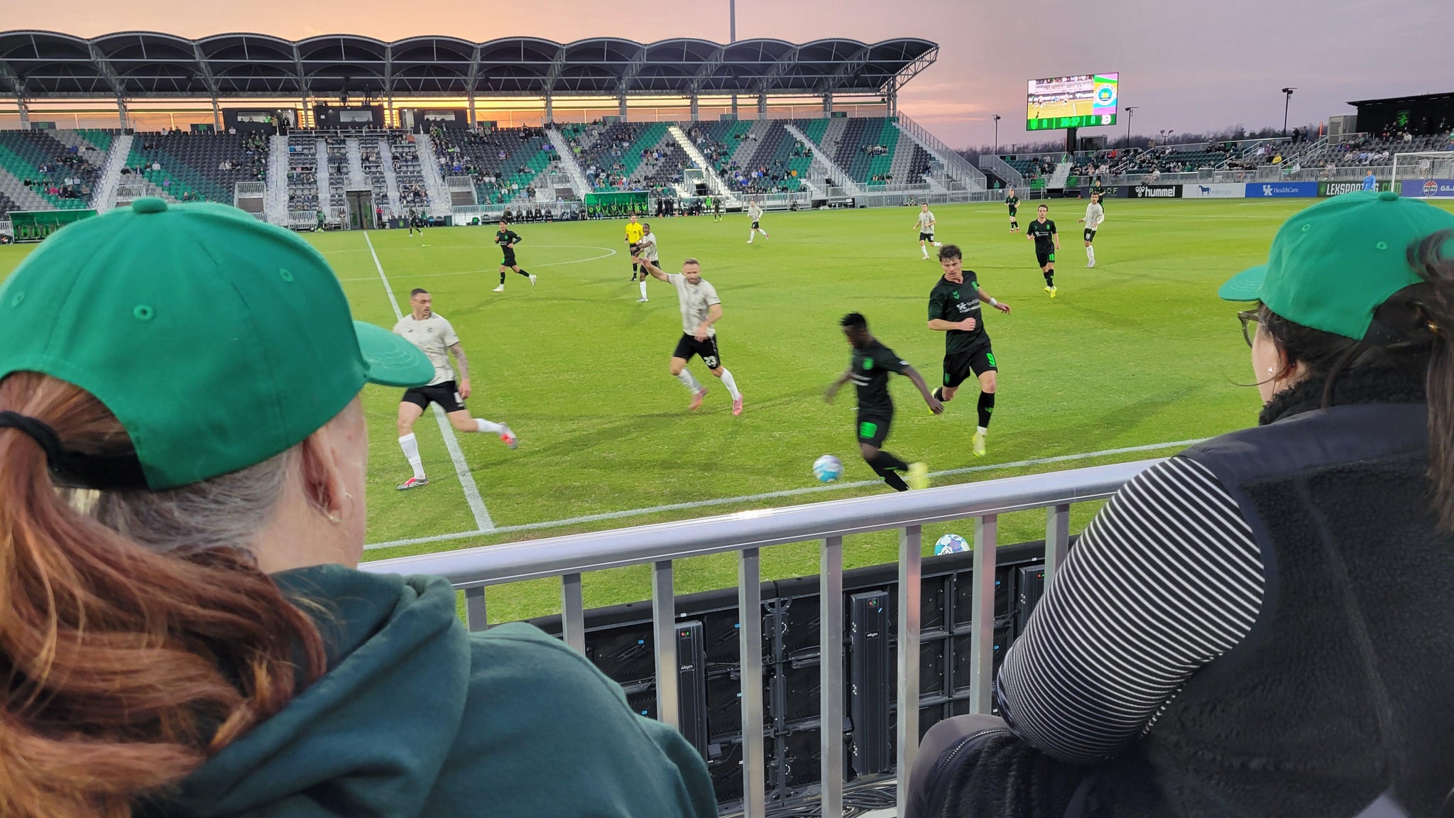 Vue réelle des fans prise de la Section 125 au site Lexington Sporting Club Stadium par Anonymous User