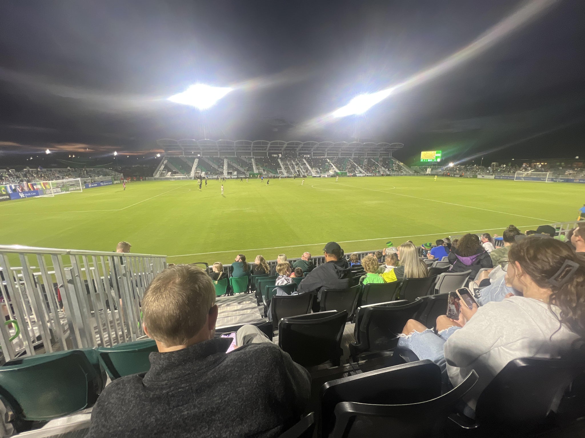 Vue réelle des fans prise de la Section 127 au site Lexington Sporting Club Stadium par Anonymous User