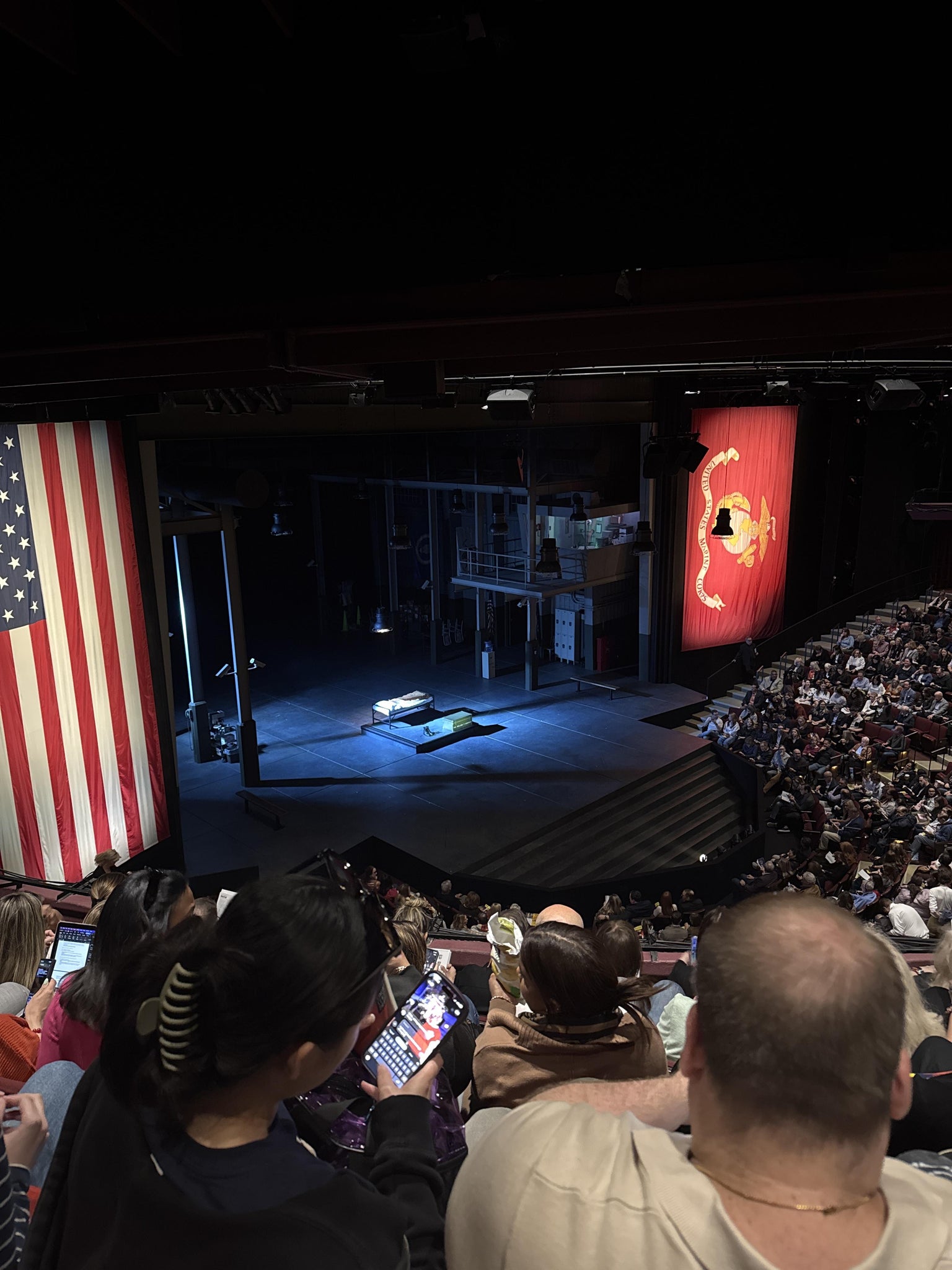 Real Fan View taken from Loge Left at Lincoln Center Theater - Vivian Beaumont Theater by Anonymous User