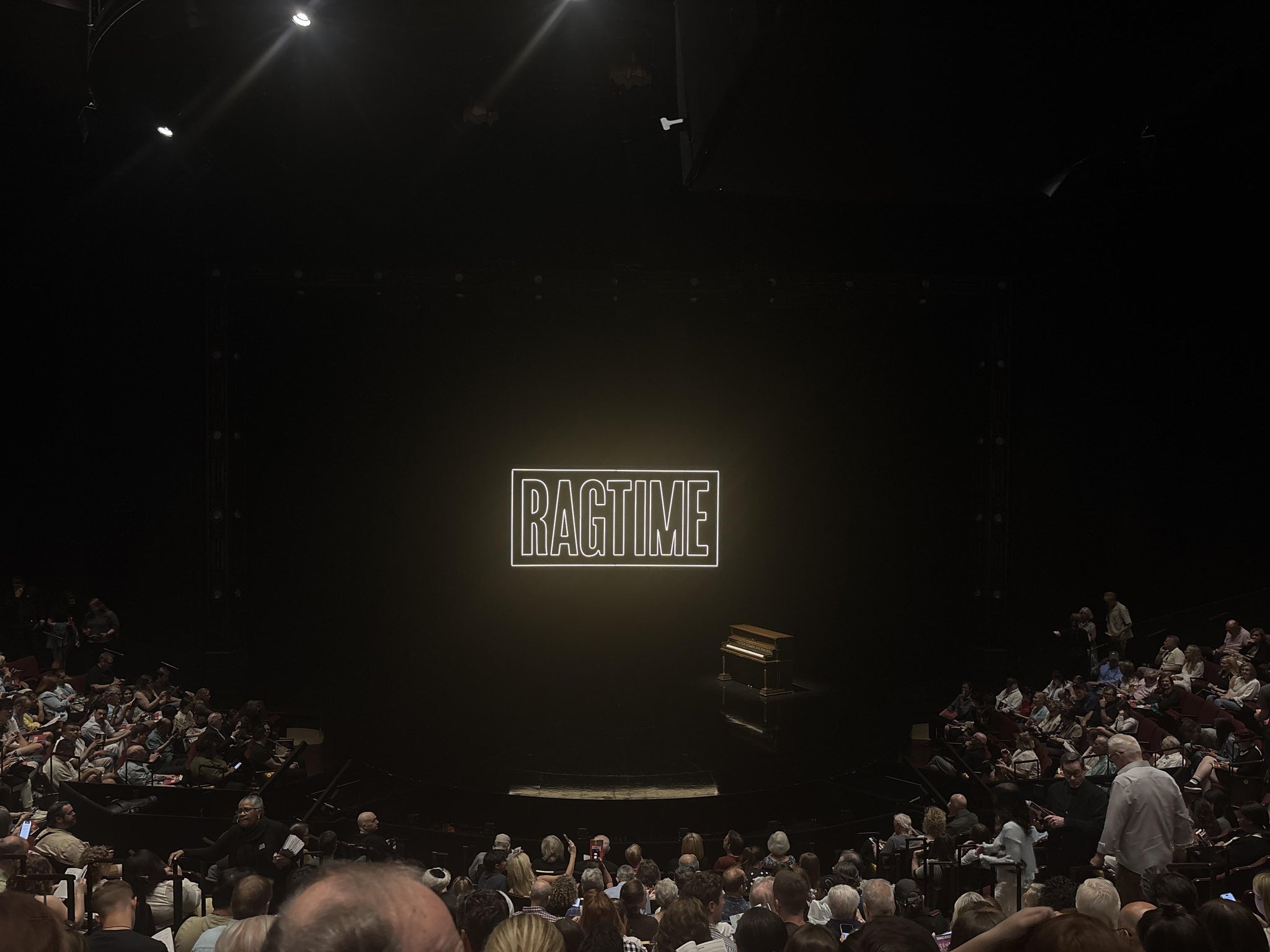 Real Fan View taken from Orchc at Lincoln Center Theater - Vivian Beaumont by Aleks W