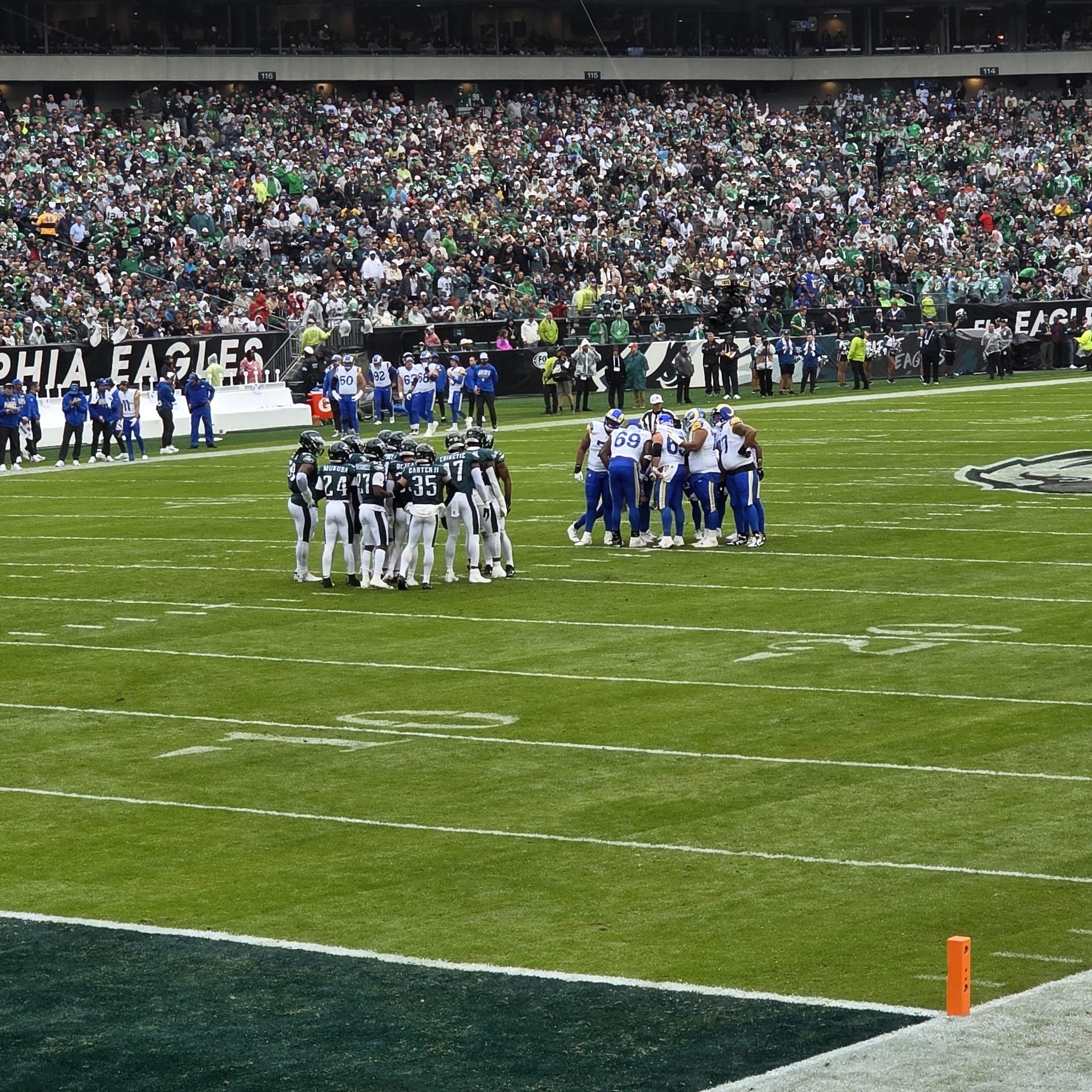 Real Fan View taken from Section 133 at Lincoln Financial Field by Jennifer S