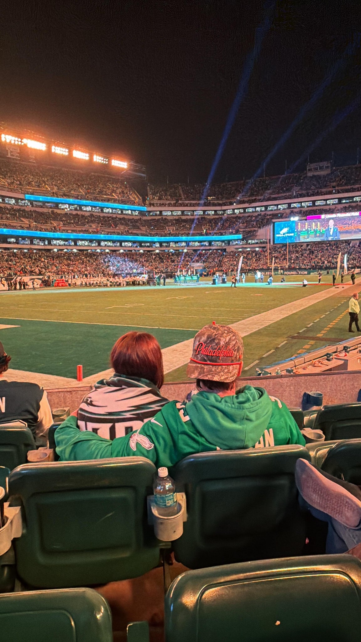 Real Fan View taken from Section 133 at Lincoln Financial Field by Anonymous User