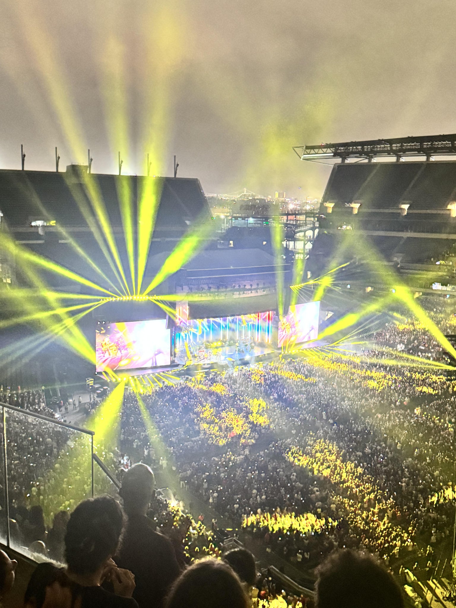 Real Fan View taken from Section 206 at Lincoln Financial Field by Adam S