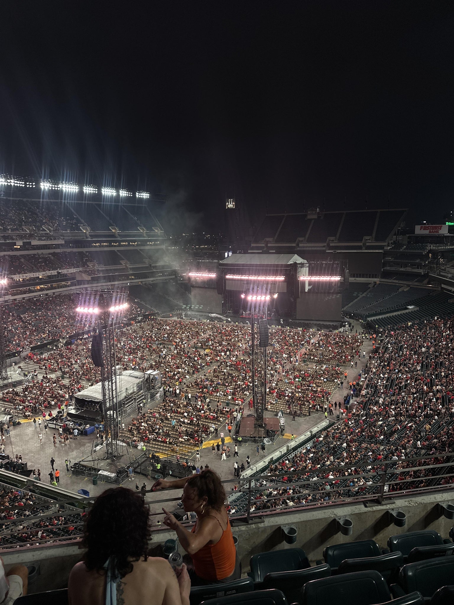 Real Fan View taken from Section 217 at Lincoln Financial Field by Sindy C