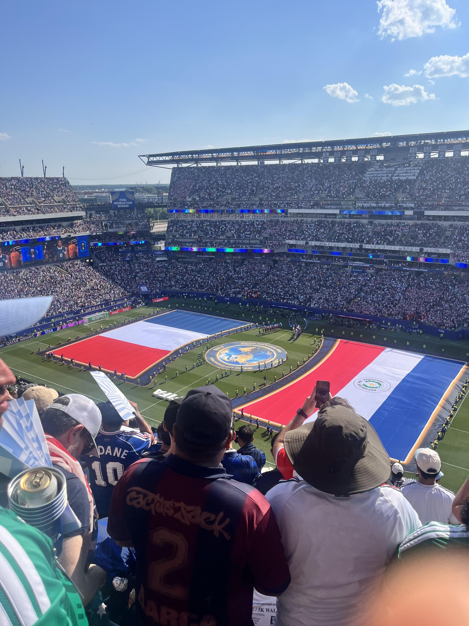 Real Fan View taken from Section 229 at Lincoln Financial Field by Christian D