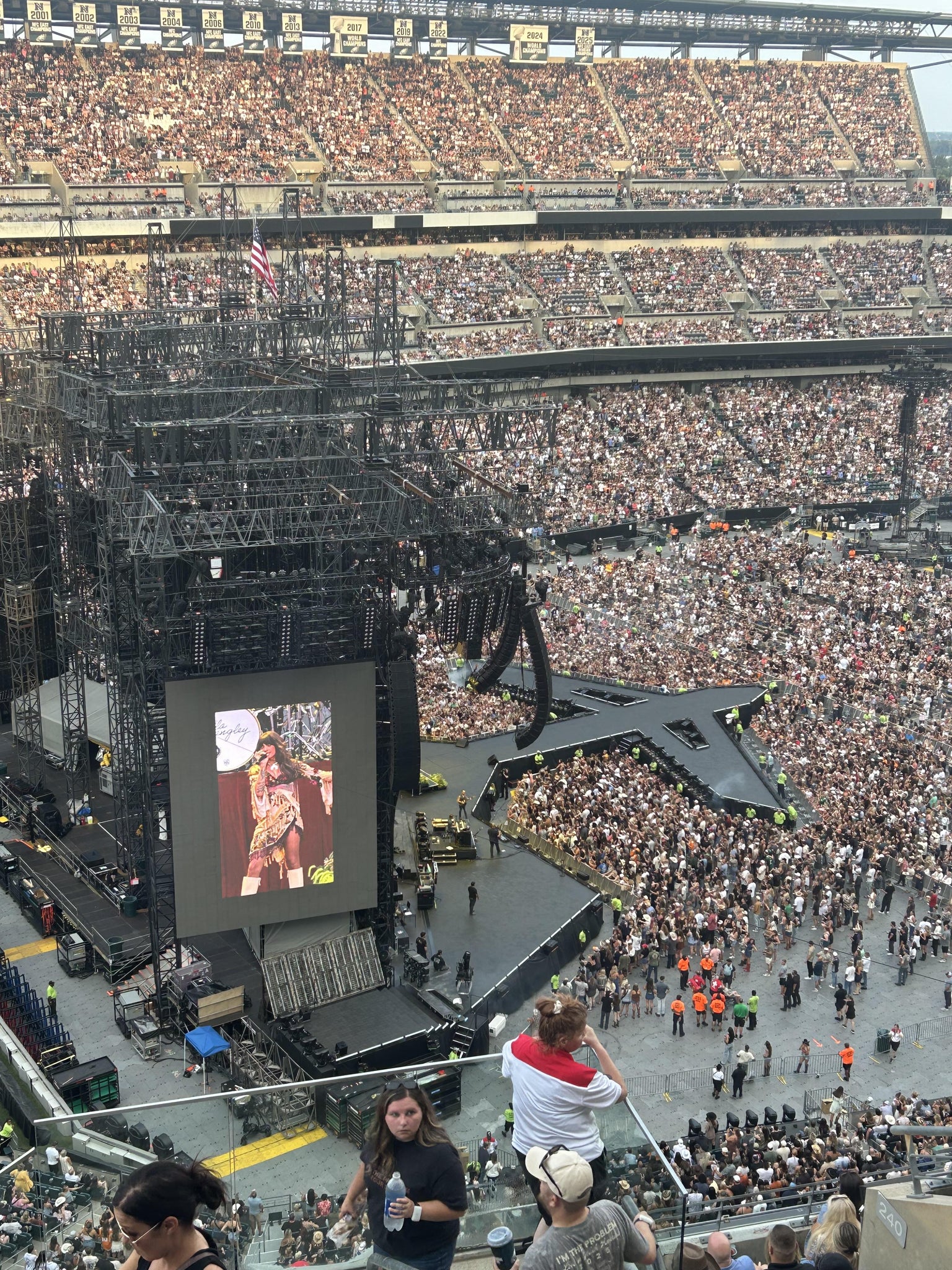 Real Fan View taken from Section 239 at Lincoln Financial Field by Amit Y