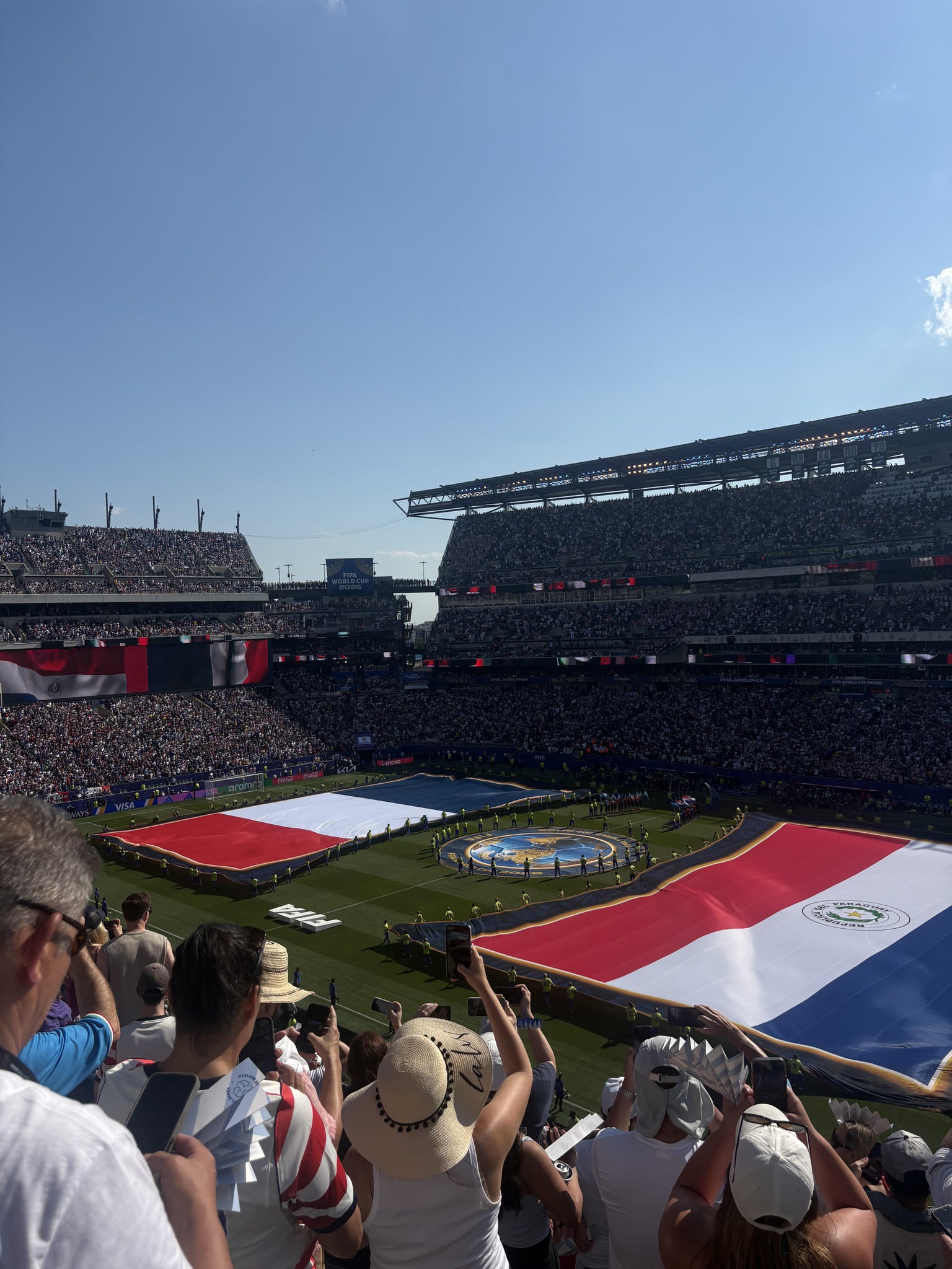 Real Fan View taken from Section C 26 at Lincoln Financial Field by Camila F