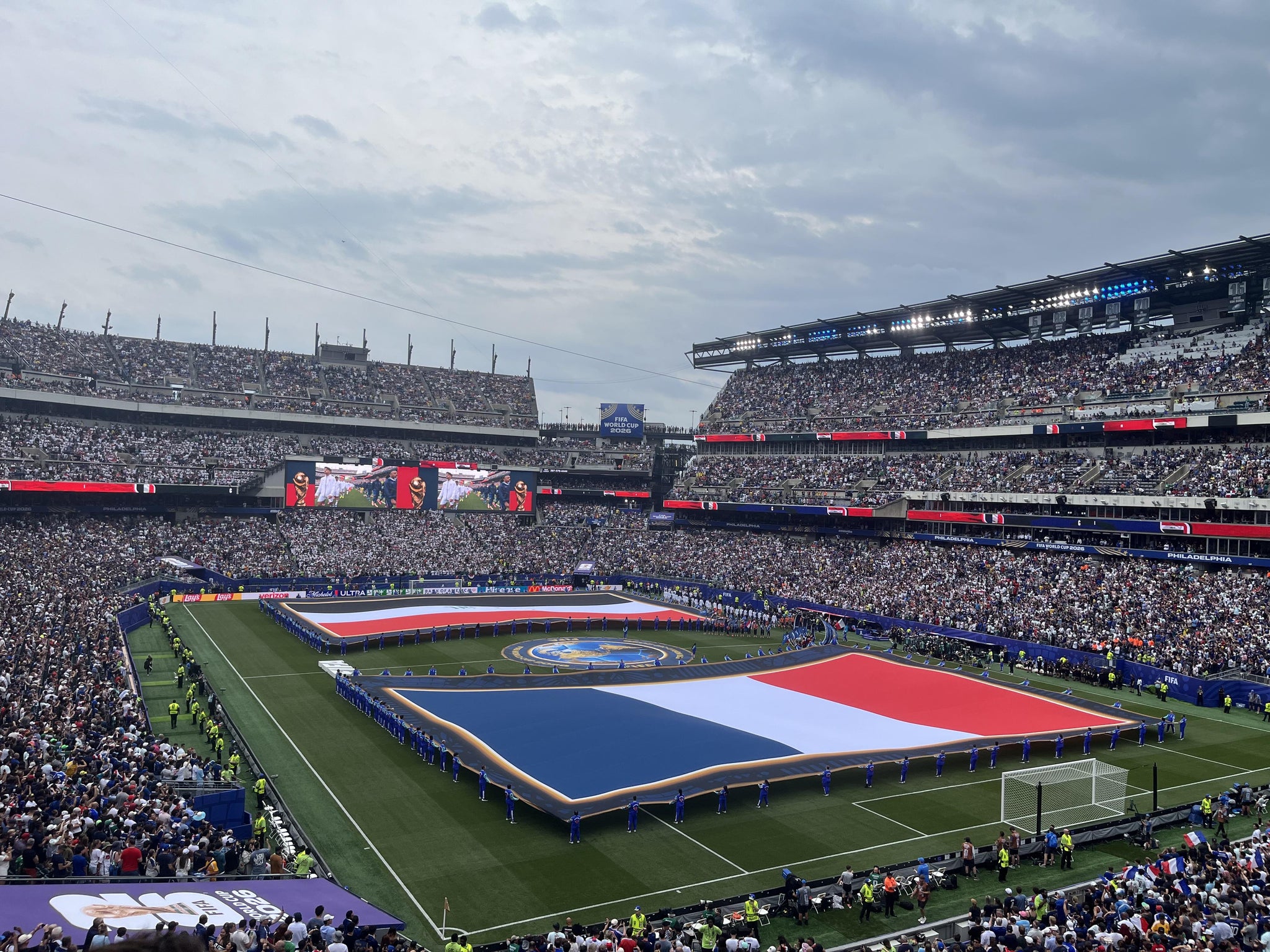 Vue réelle des fans prise de la Northeast Terrace 2 au site Lincoln Financial Field par Anonymous User