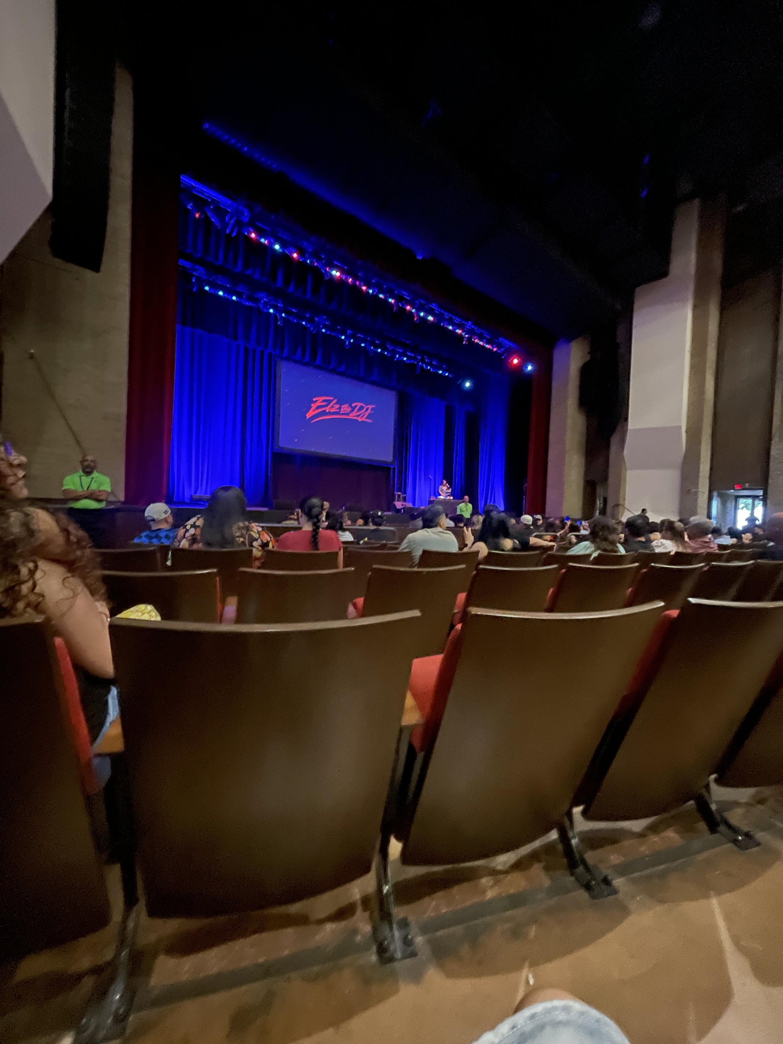 Real Fan View taken from Orchestra at Linda Ronstadt Music Hall by Adrian C