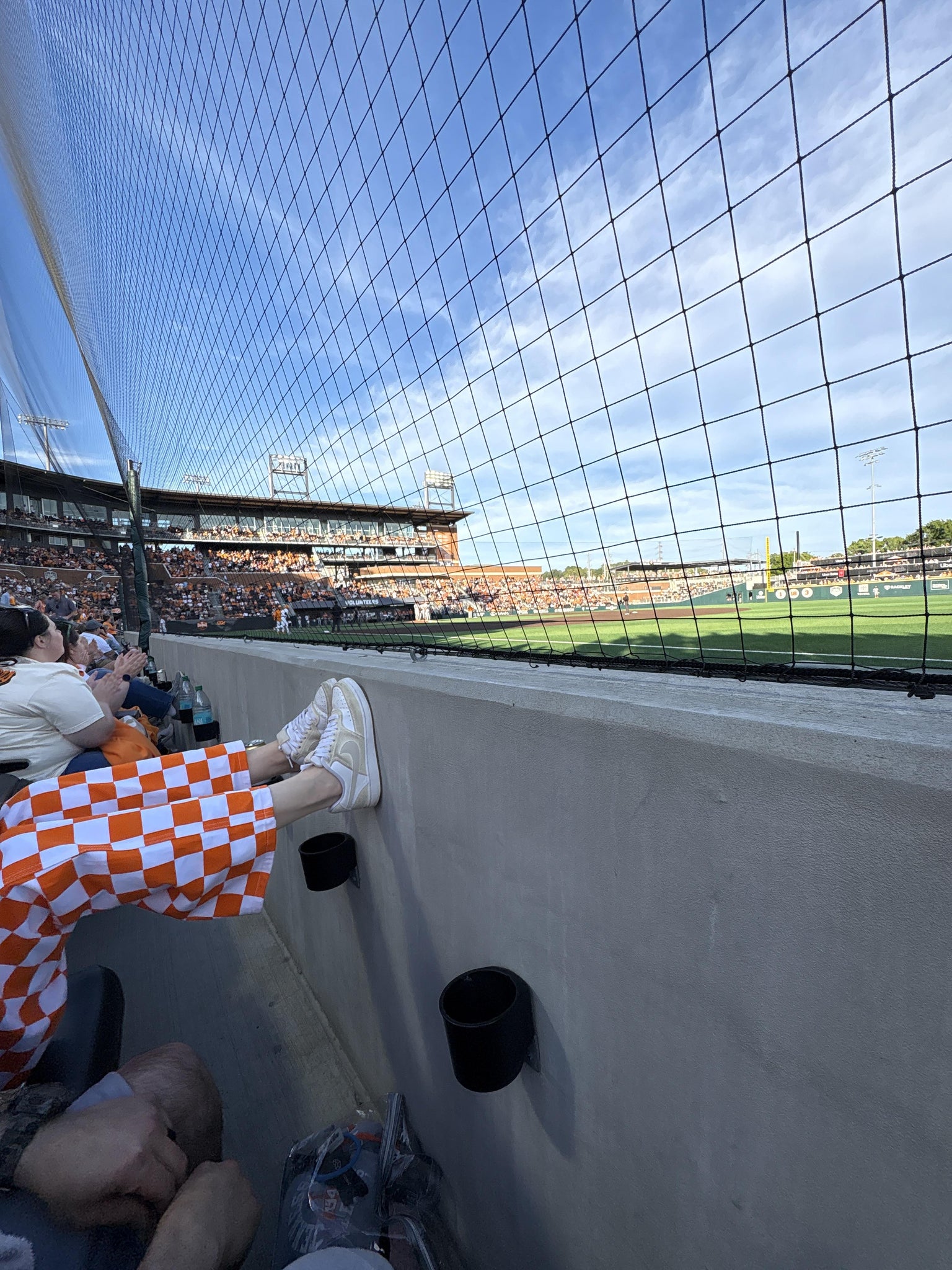 Real Fan View taken from Section 106 FL at Lindsey Nelson Stadium by David T