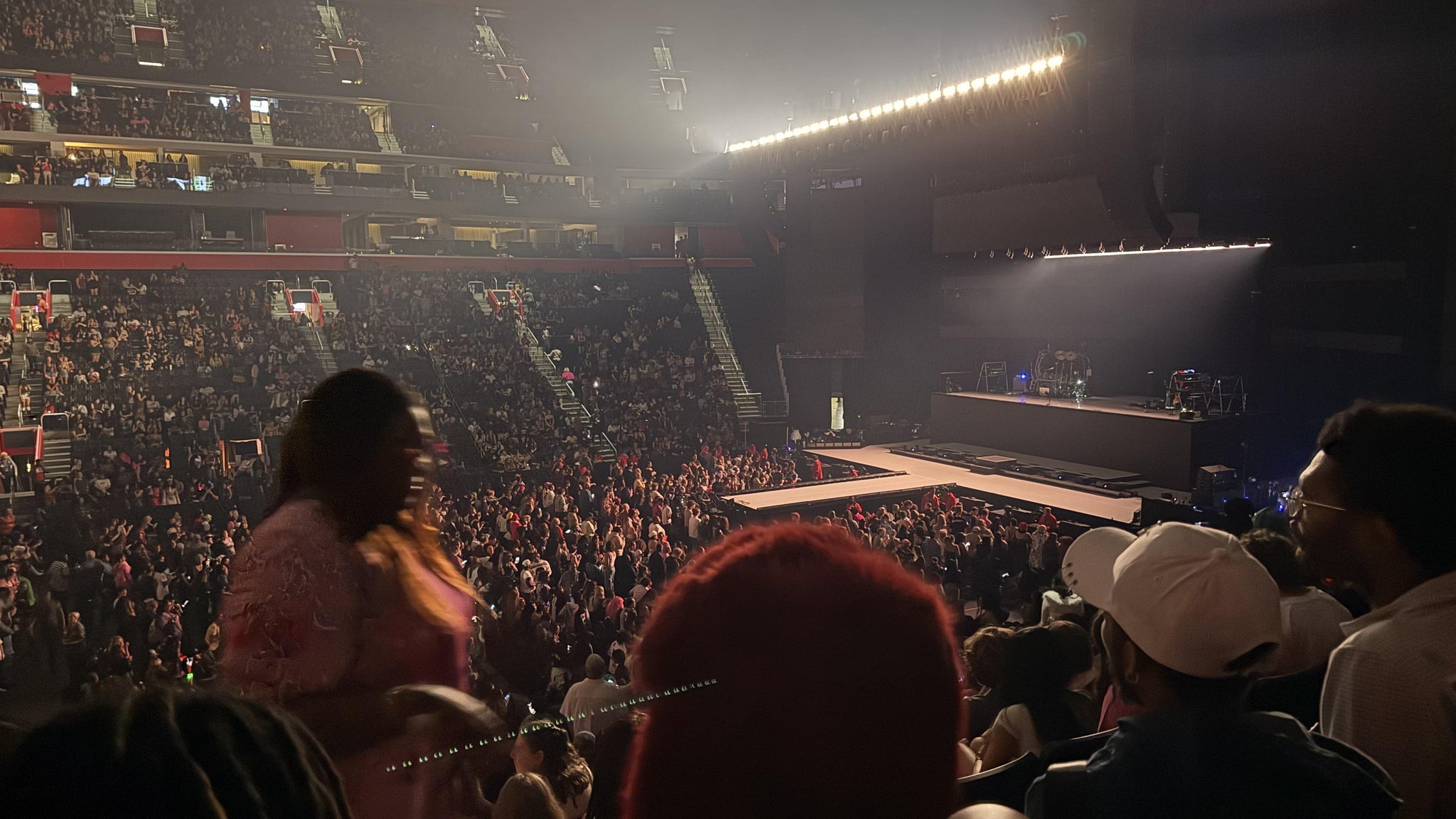 Real Fan View taken from Section 109 at Little Caesars Arena by Trisha T