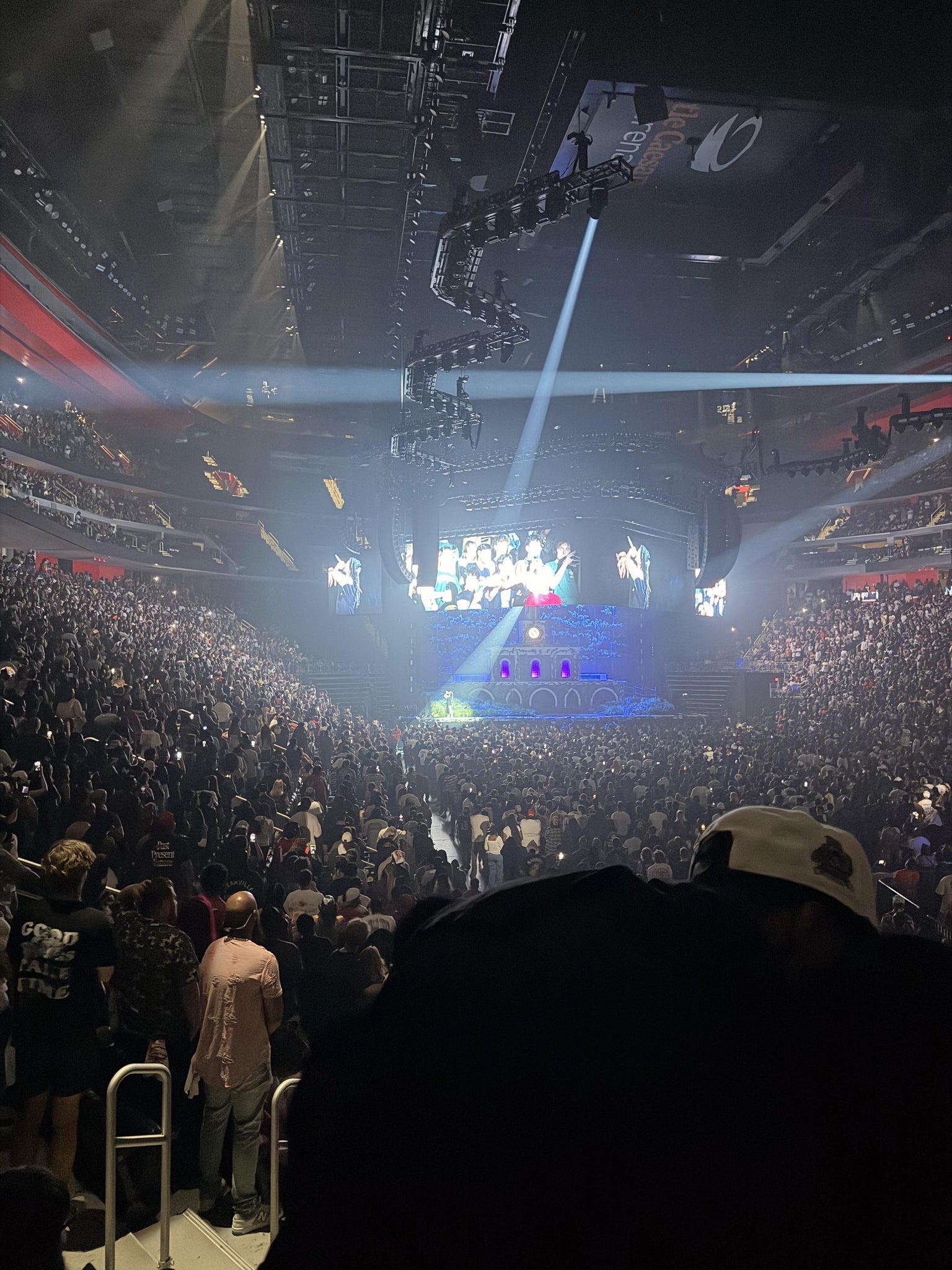 Real Fan View taken from Section 117 at Little Caesars Arena by Janelle Y