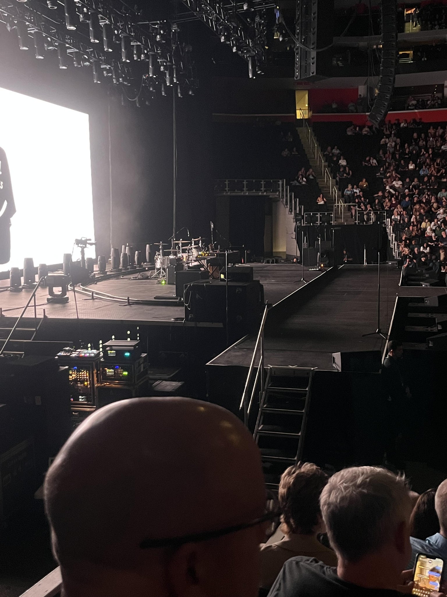 Real Fan View taken from Section 125 at Little Caesars Arena by Stefanie N